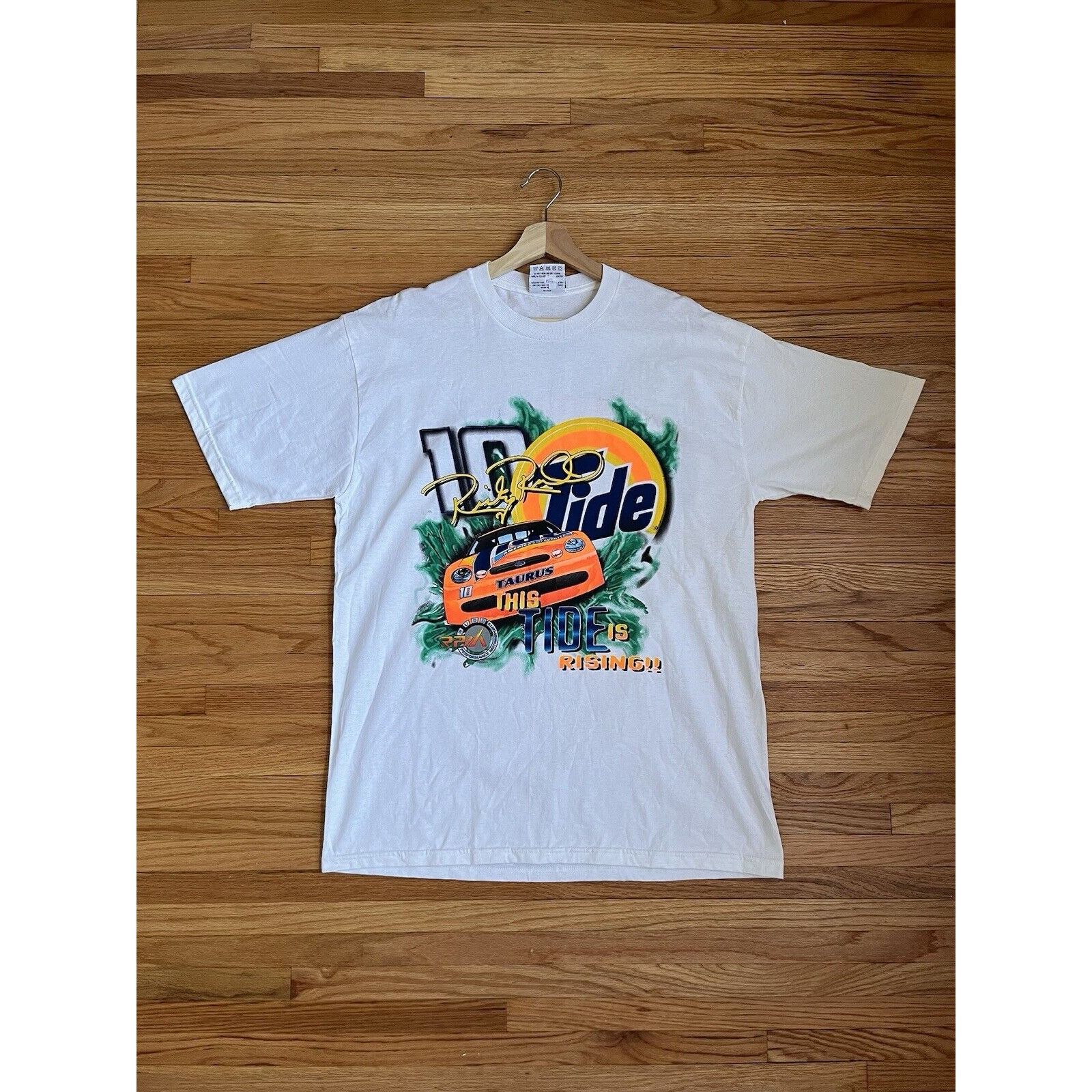 NASCAR VINTAGE NASCAR RICKY RUDD #10 TIDE FORD TAURUS RACING TEE L Size US L / EU 52-54 / 3 - 3 Thumbnail
