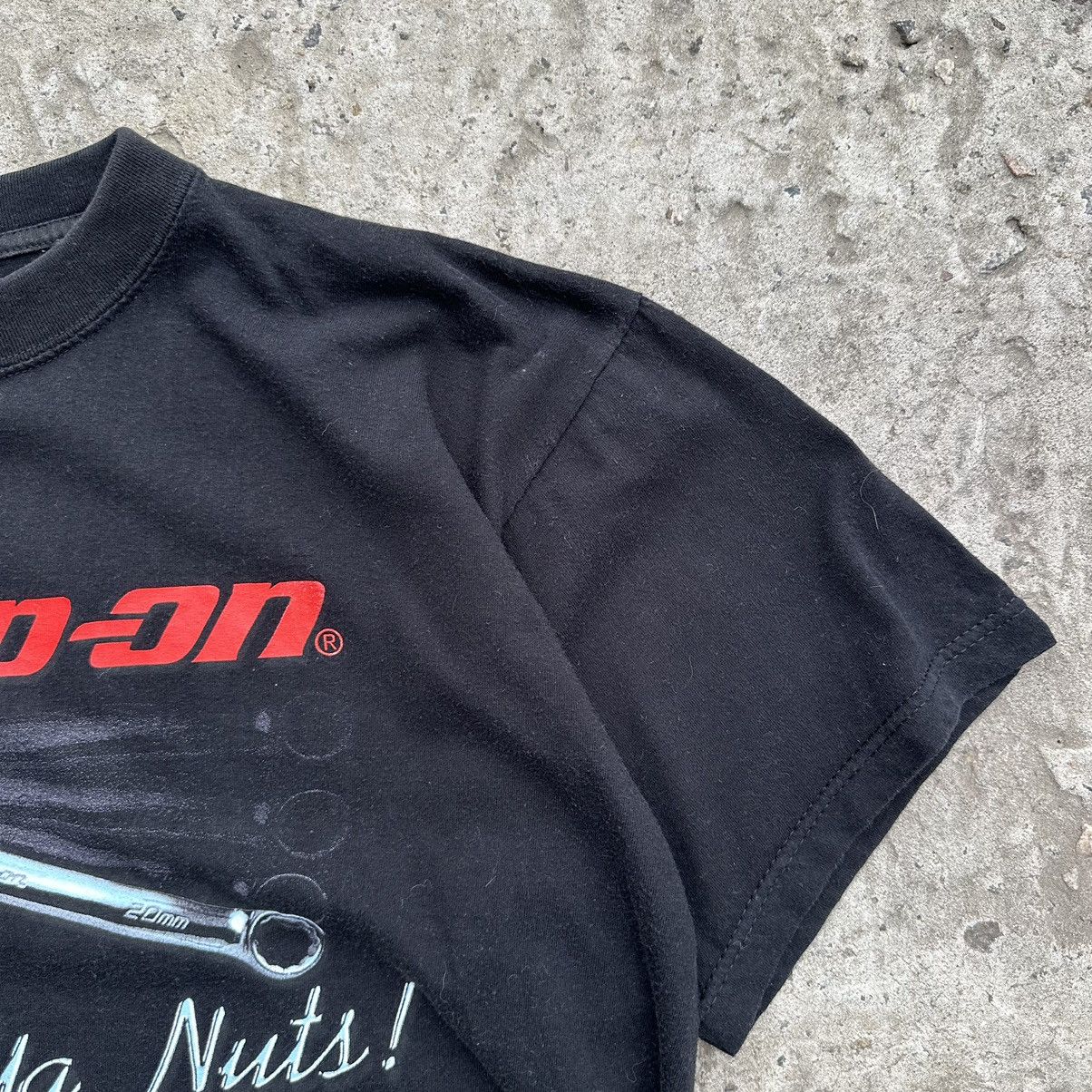 Vintage Vintage T-shirts Snap-ON Big Logo Drivers Y2K Style USA 00s Size US L / EU 52-54 / 3 - 7 Thumbnail