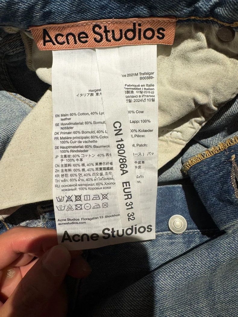 Acne Studios acne studios 2021M jeans 2506-Nextarrow Size US 31 - 4 Thumbnail