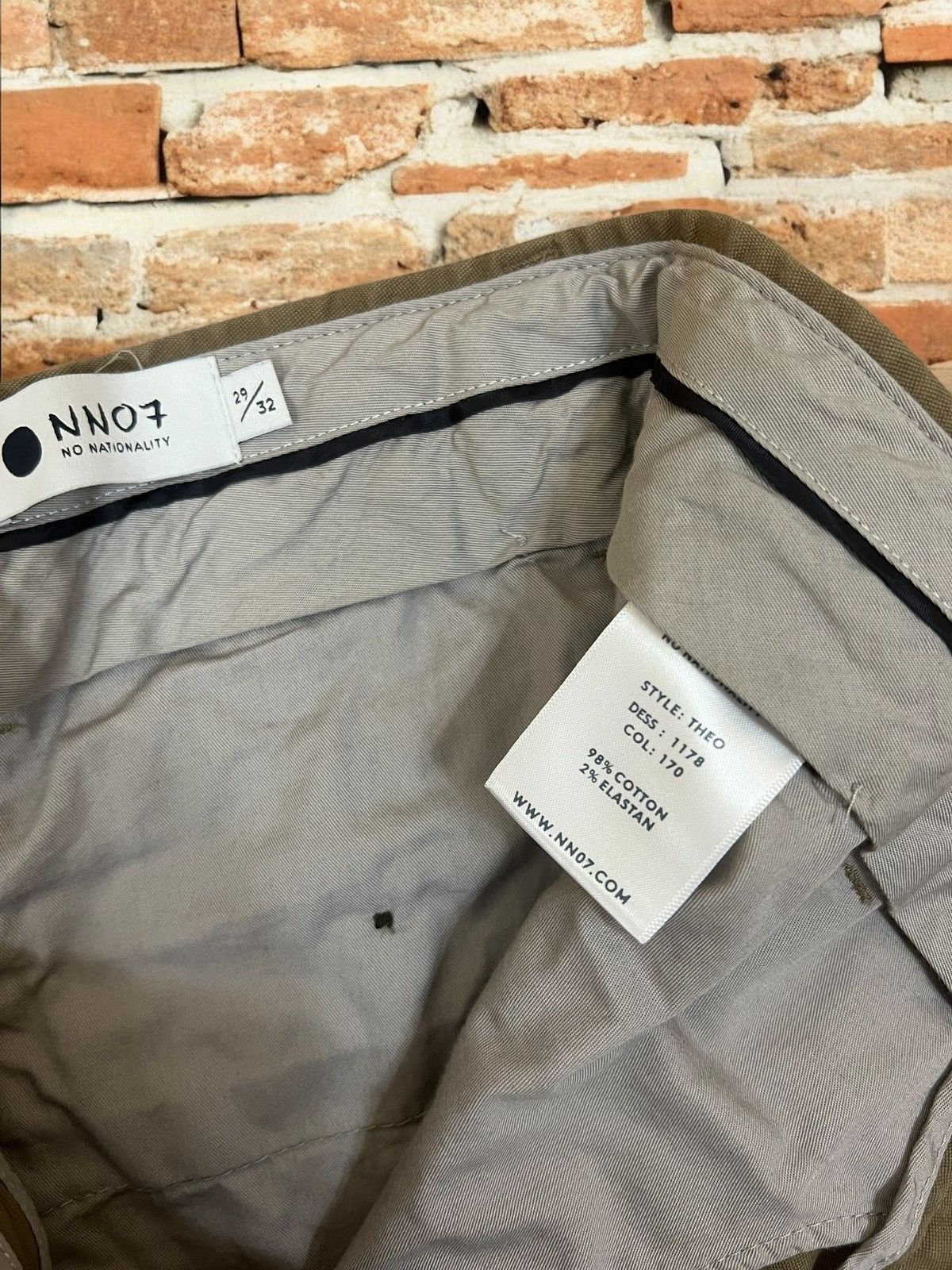 NN07 NN07 No Nationality Theo khaki pants size W29 L32 Size US 29 - 6 Thumbnail