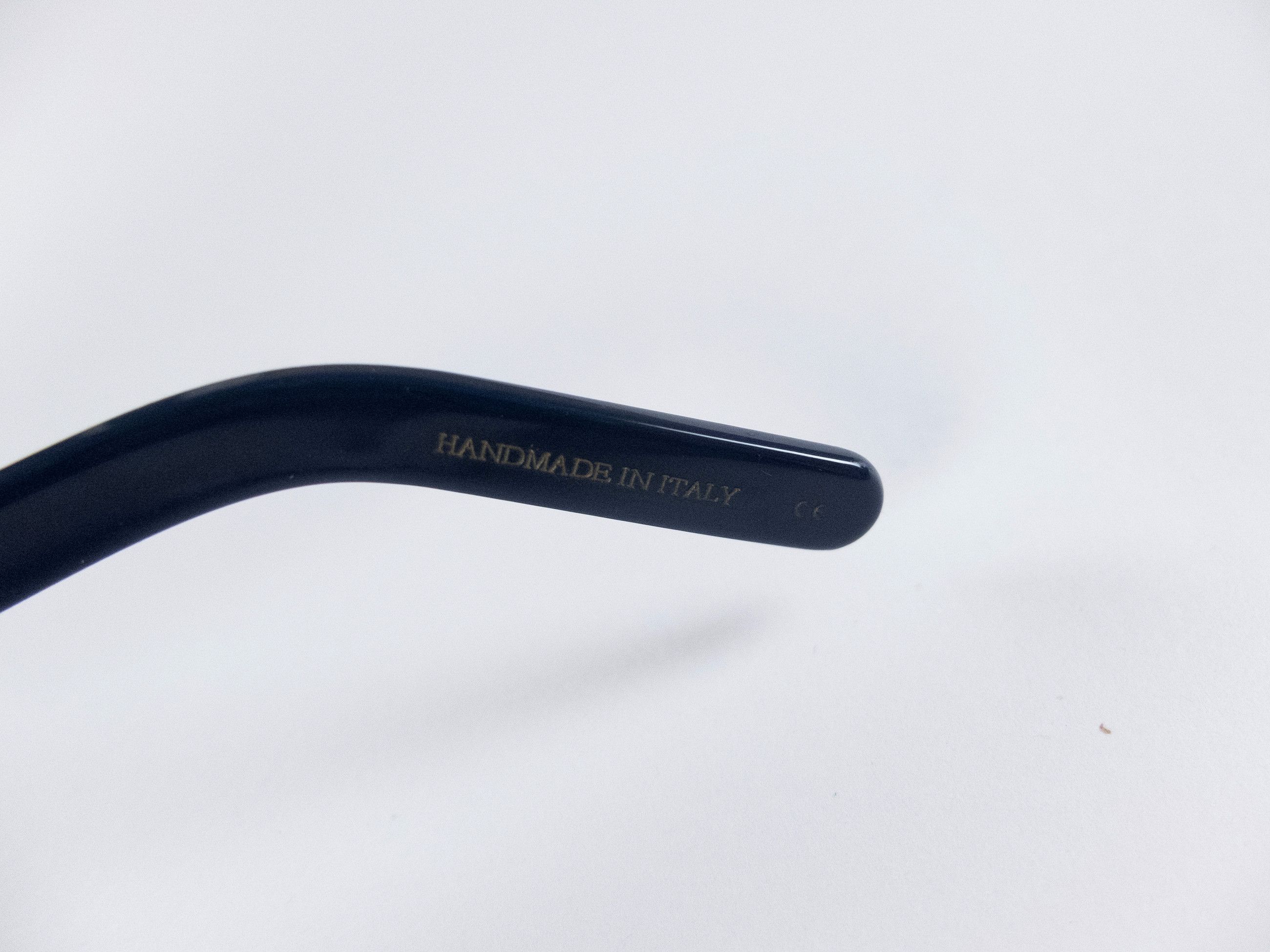 Loro Piana LORO PIANA Andre navy blue rectangle sunglasses FAM2844 Size ONE SIZE - 6 Thumbnail