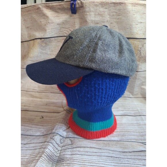 NCAA Vtg Virginia University Wool Baseball Cap hat Scissorhands Size ONE SIZE - 4 Thumbnail