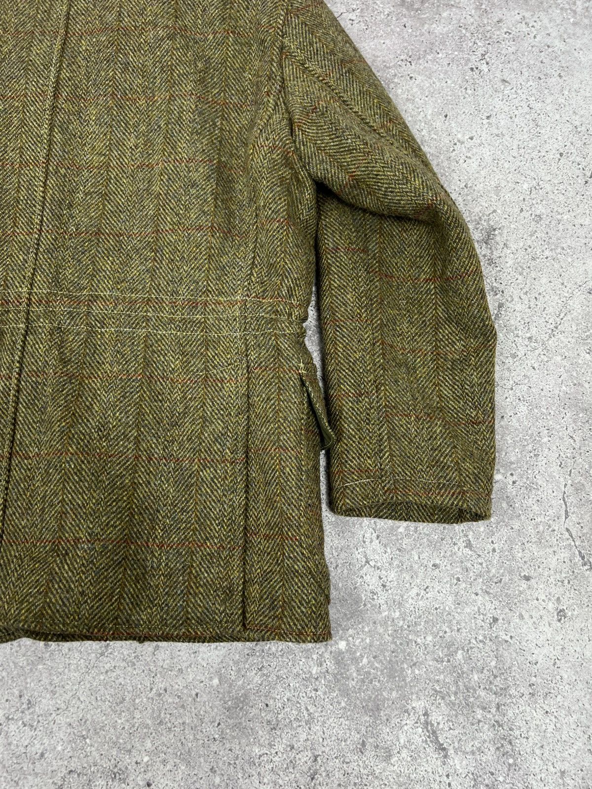 Manifattura Ceccarelli MANIFATTURA CECCARELLI HARRIS TWEED WOOL JACKET COAT Size US M / EU 48-50 / 2 - 20 Thumbnail