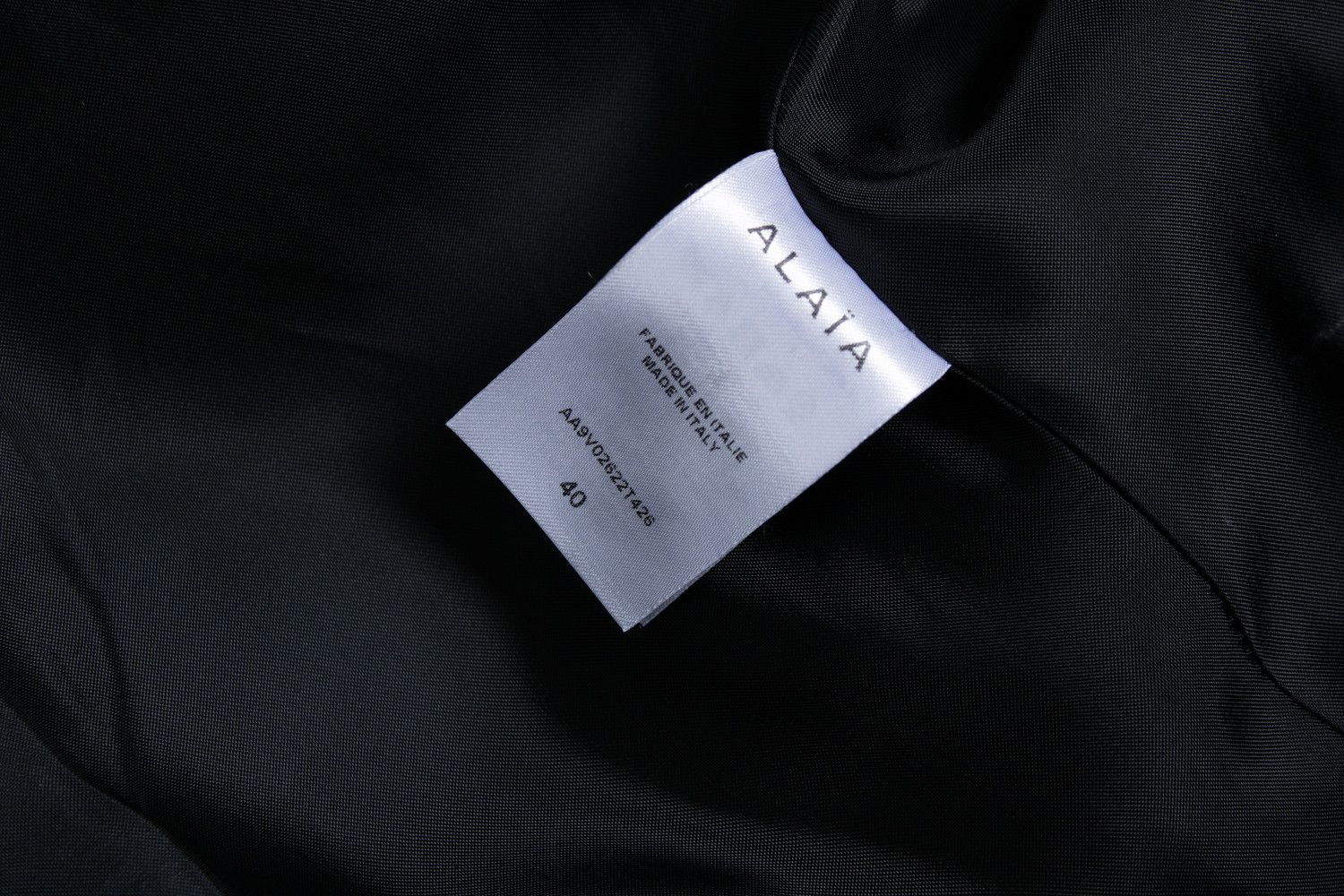 Alaia Alaia, single breasted blazer in black Size M / US 6-8 / IT 42-44 - 5 Thumbnail