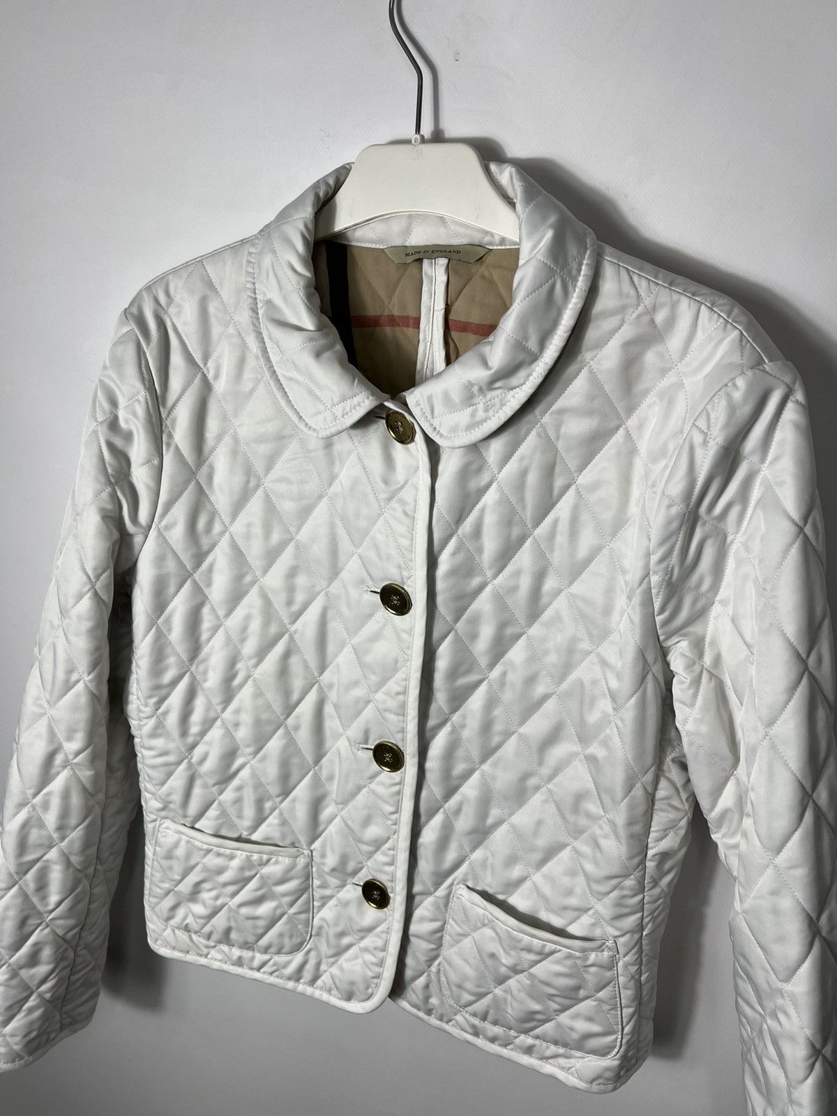 Burberry Vintage luxury Designer BURBERRY Quilted Jacket Nova Check Size L / US 10 / IT 46 - 2 Thumbnail