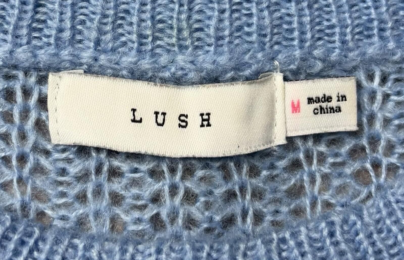 Anthropologie Anthropologie Lush Sweater Women's M Fringe Chunky Knit Wool Size M / US 6-8 / IT 42-44 - 2 Thumbnail