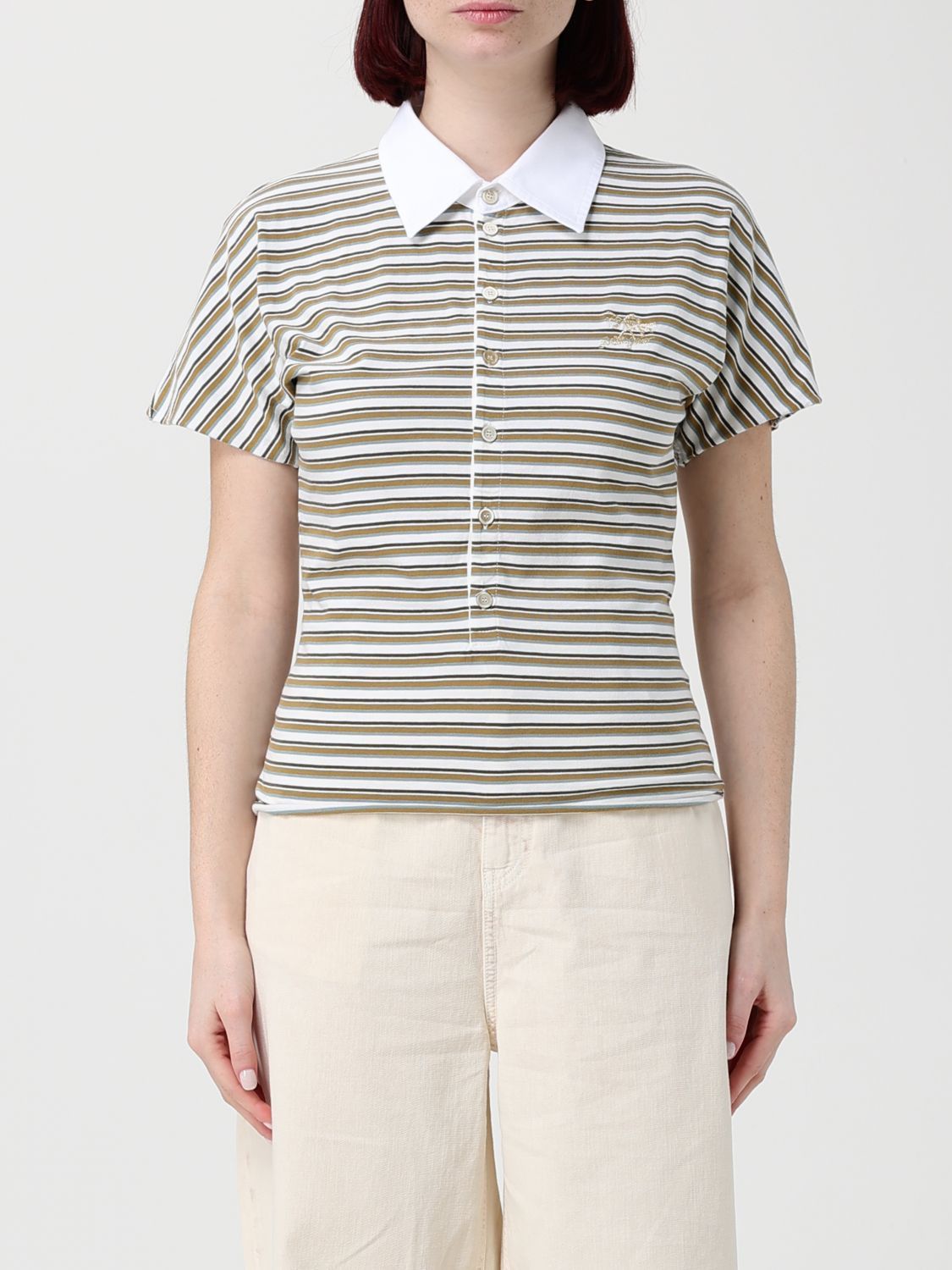 Golden Goose Golden Goose Polo Shirt Woman Multicolor Size XS / US 0-2 / IT 36-38 - 1 Thumbnail