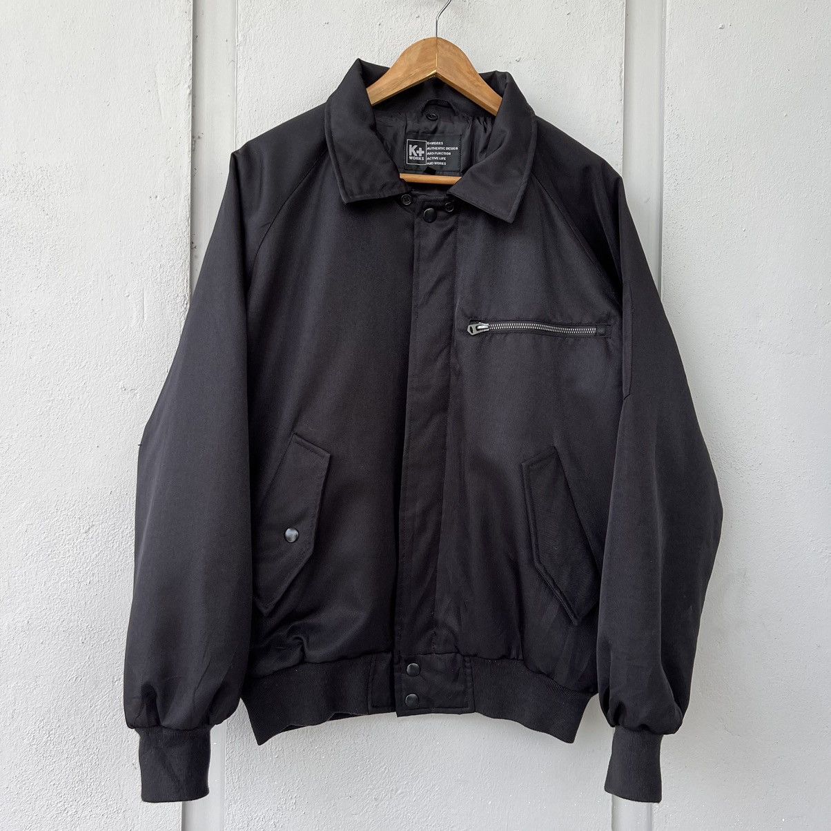 Japanese Brand × Vintage Vintage K+ Works Bomber Jacket Size US XL / EU 56 / 4 - 7 Thumbnail