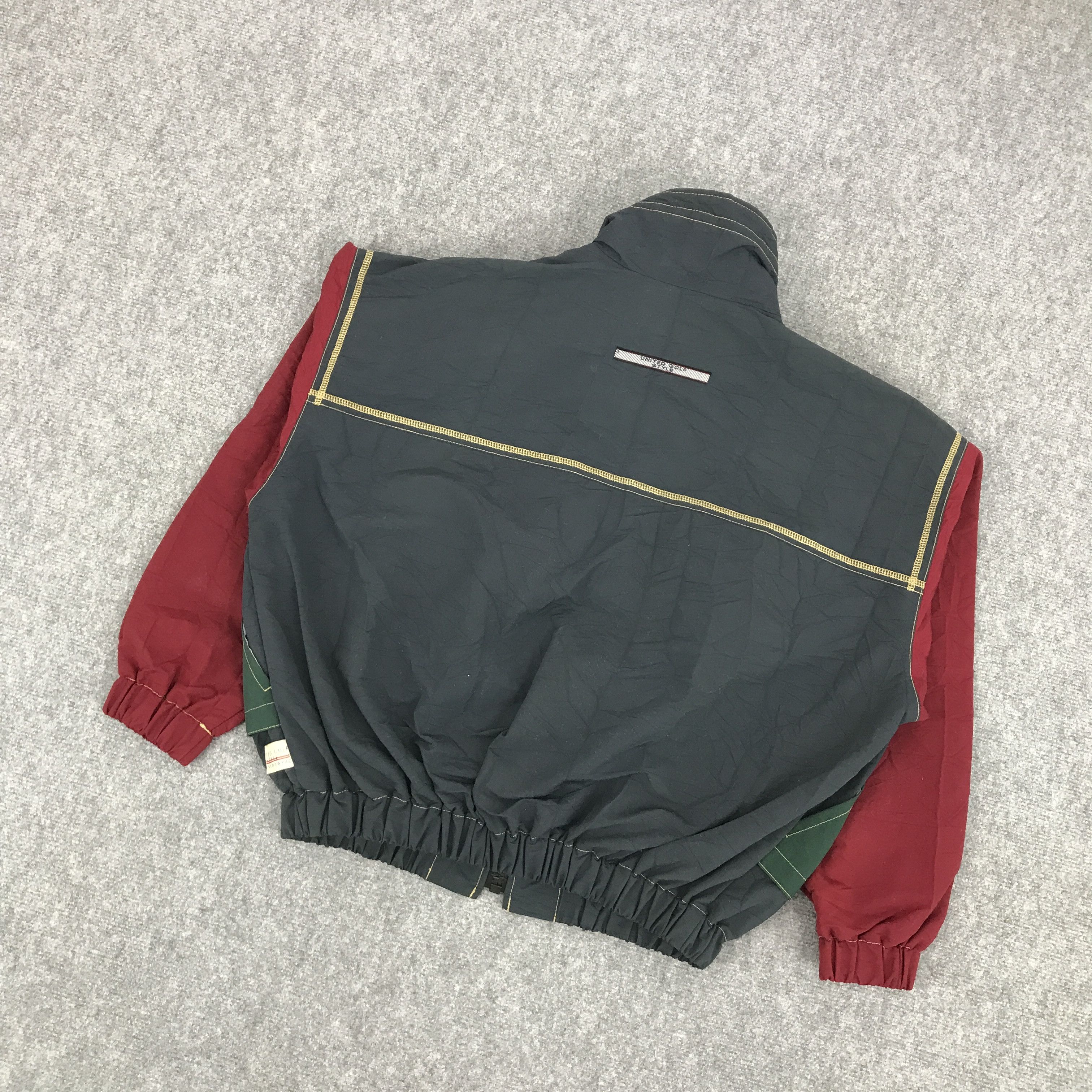 Japanese Brand UNITED GOLF STYLE BOMBER ZIPPER JACKET Size US M / EU 48-50 / 2 - 6 Thumbnail
