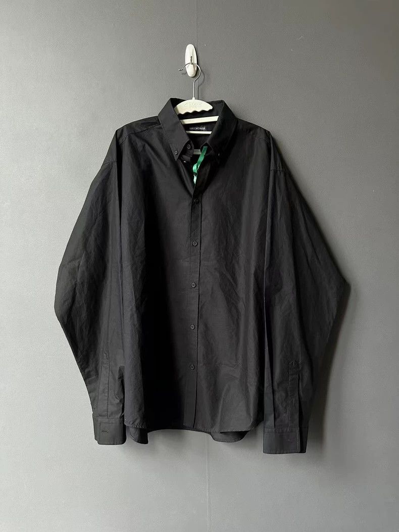 Balenciaga Balenciaga Phantom Long Sleeve Shirt - dmc Size US M / EU 48-50 / 2 - 1 Thumbnail