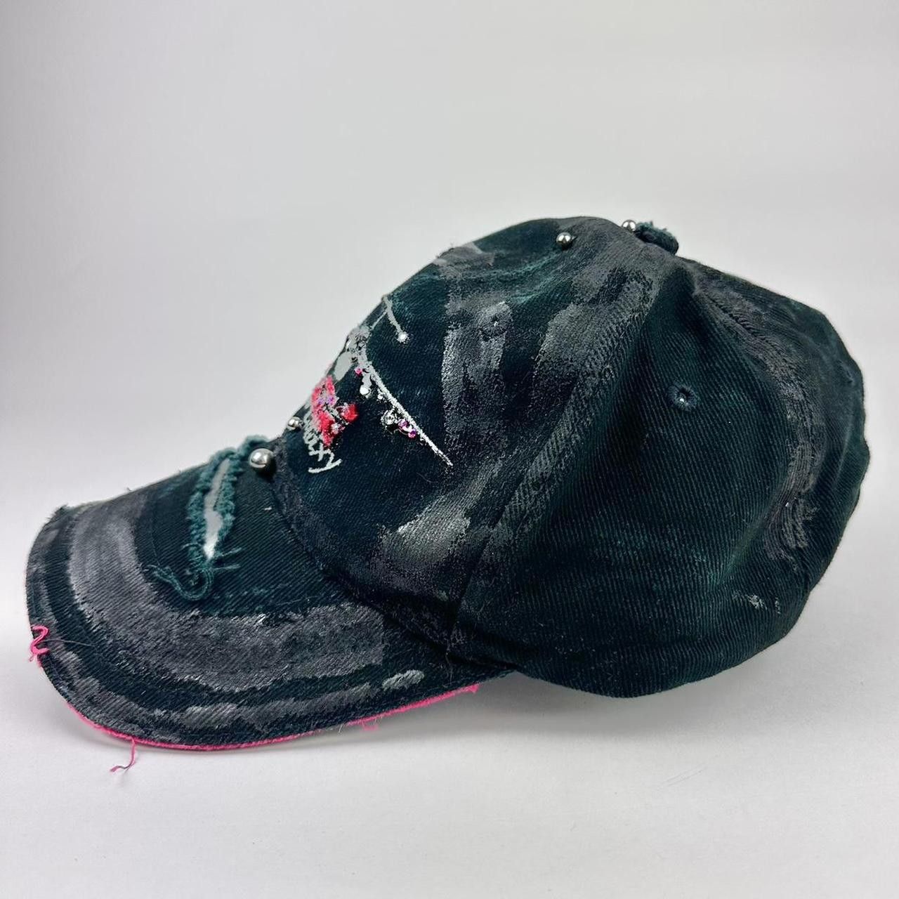 Other ASTROBOI* C5M Super Galaxy Black Rhinestone Pierced Hat Size ONE SIZE - 5 Thumbnail