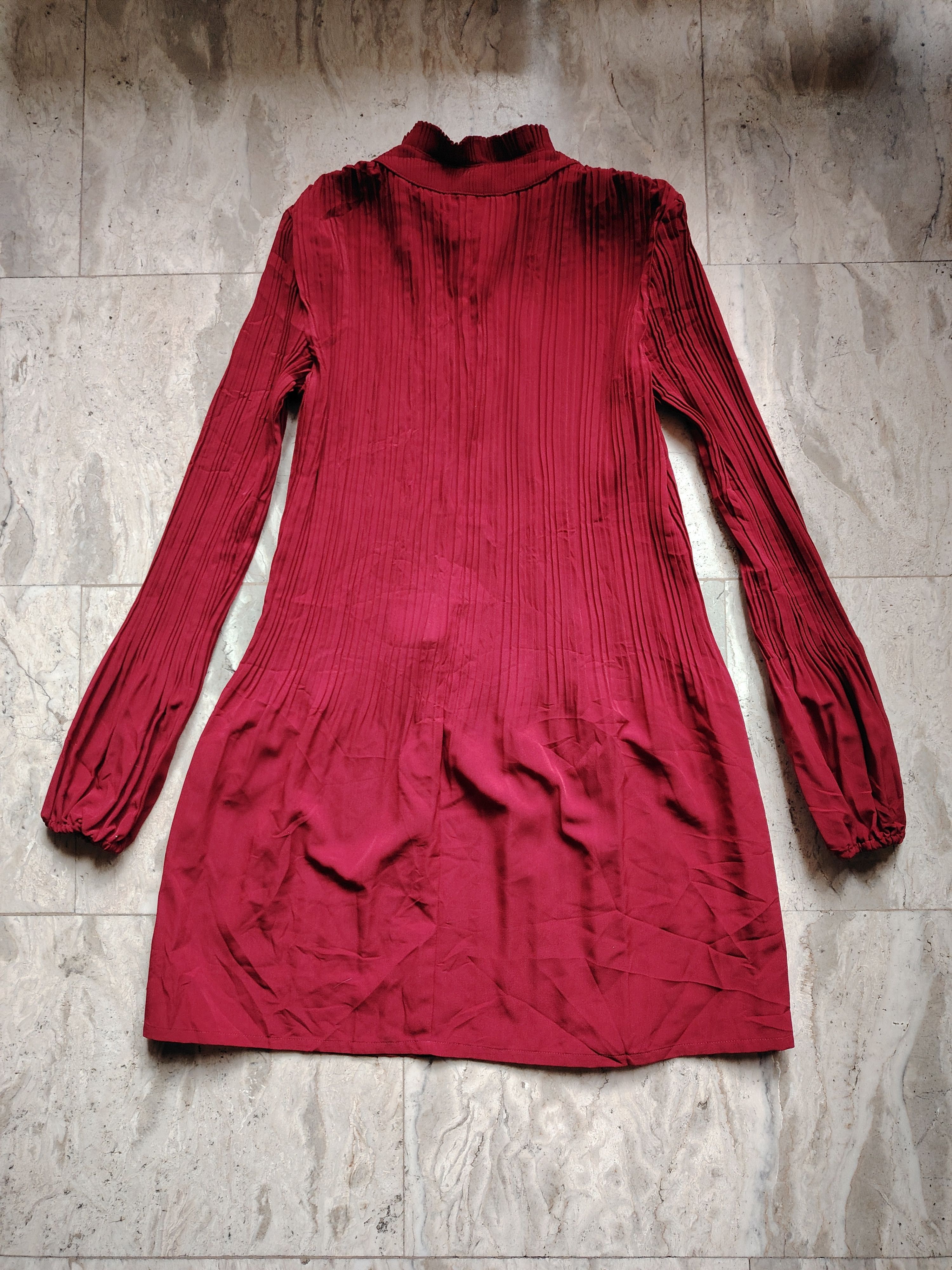 Maje Maje robe blouse plisse framboise Size M / US 6-8 / IT 42-44 - 10 Thumbnail