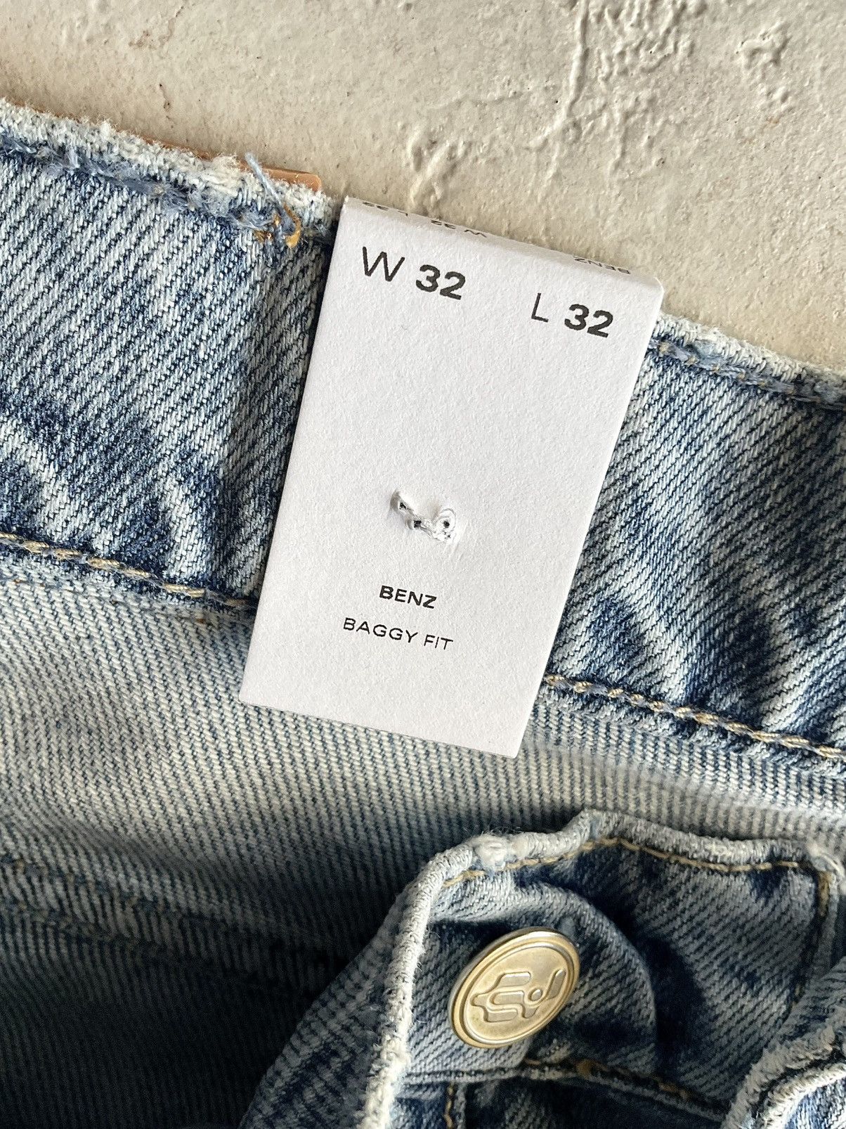 Eytys Eytys Benz Baggy Jeans Light Stone wash Size US 32 / EU 48 - 7 Thumbnail