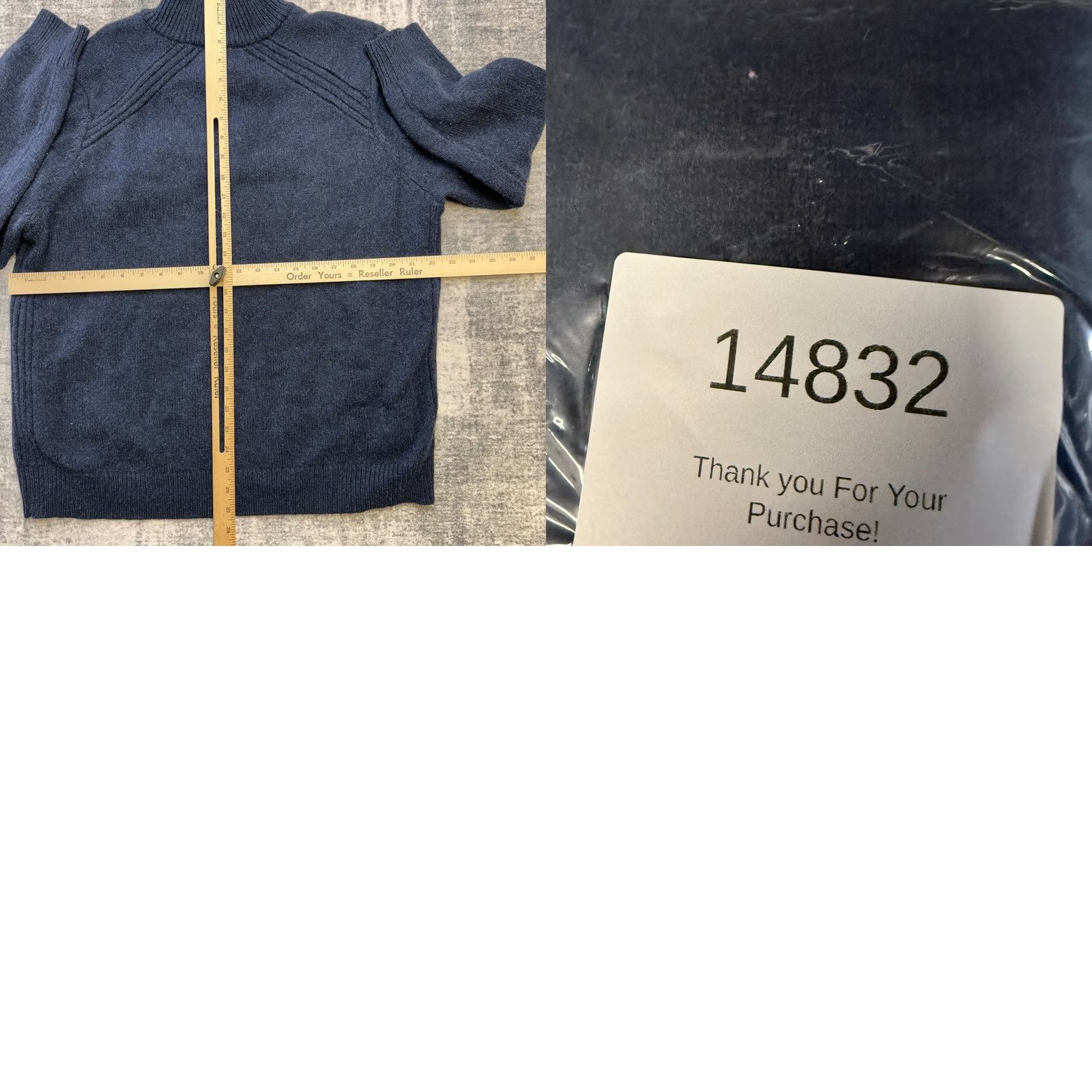 Vintage L.L. Bean Sweater Mens XL Blue Rangely Merino Wool 1/4 Zip Pullover Jumper Casual Size US XL / EU 56 / 4 - 8 Thumbnail