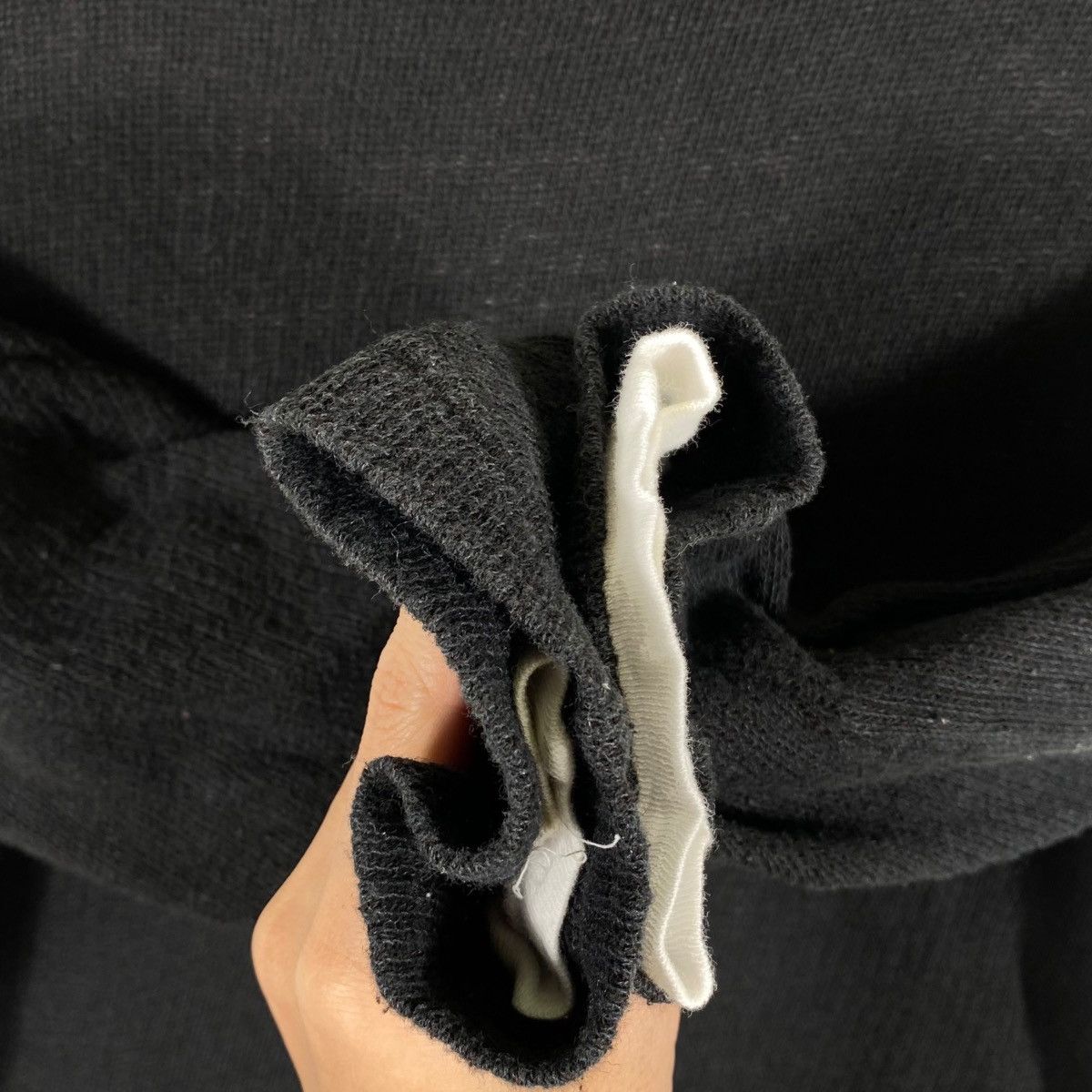 Y's Y's By Yohji Yamamoto Ramie Double Layered Long Sleeve Tee Size S / US 4 / IT 40 - 2 Thumbnail