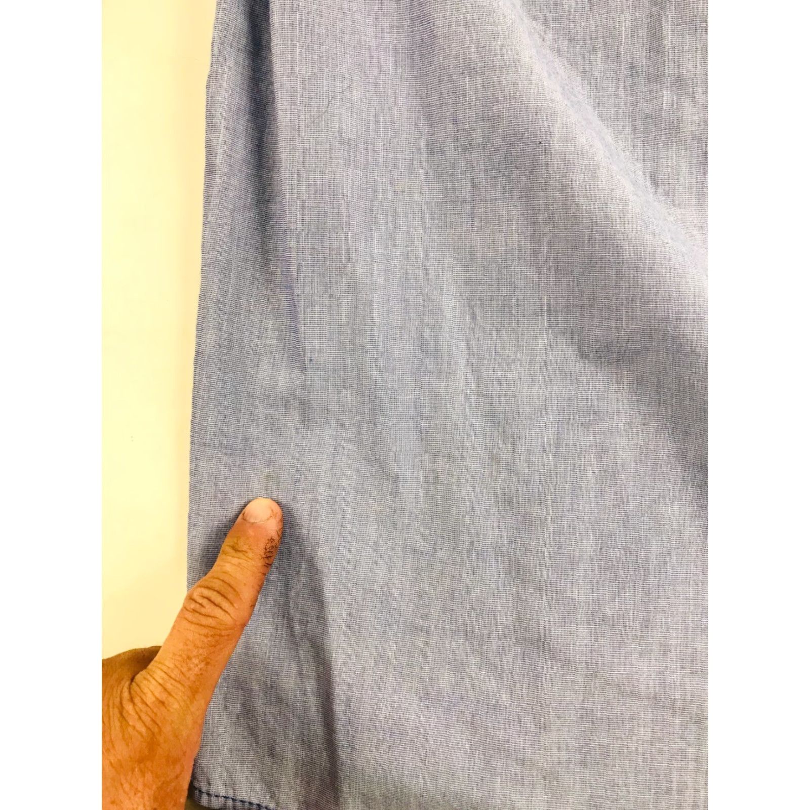 Vintage Michael Brandon Shirt Men Size Small Solid Blue Button Up Collared Casual Size US S / EU 44-46 / 1 - 7 Thumbnail