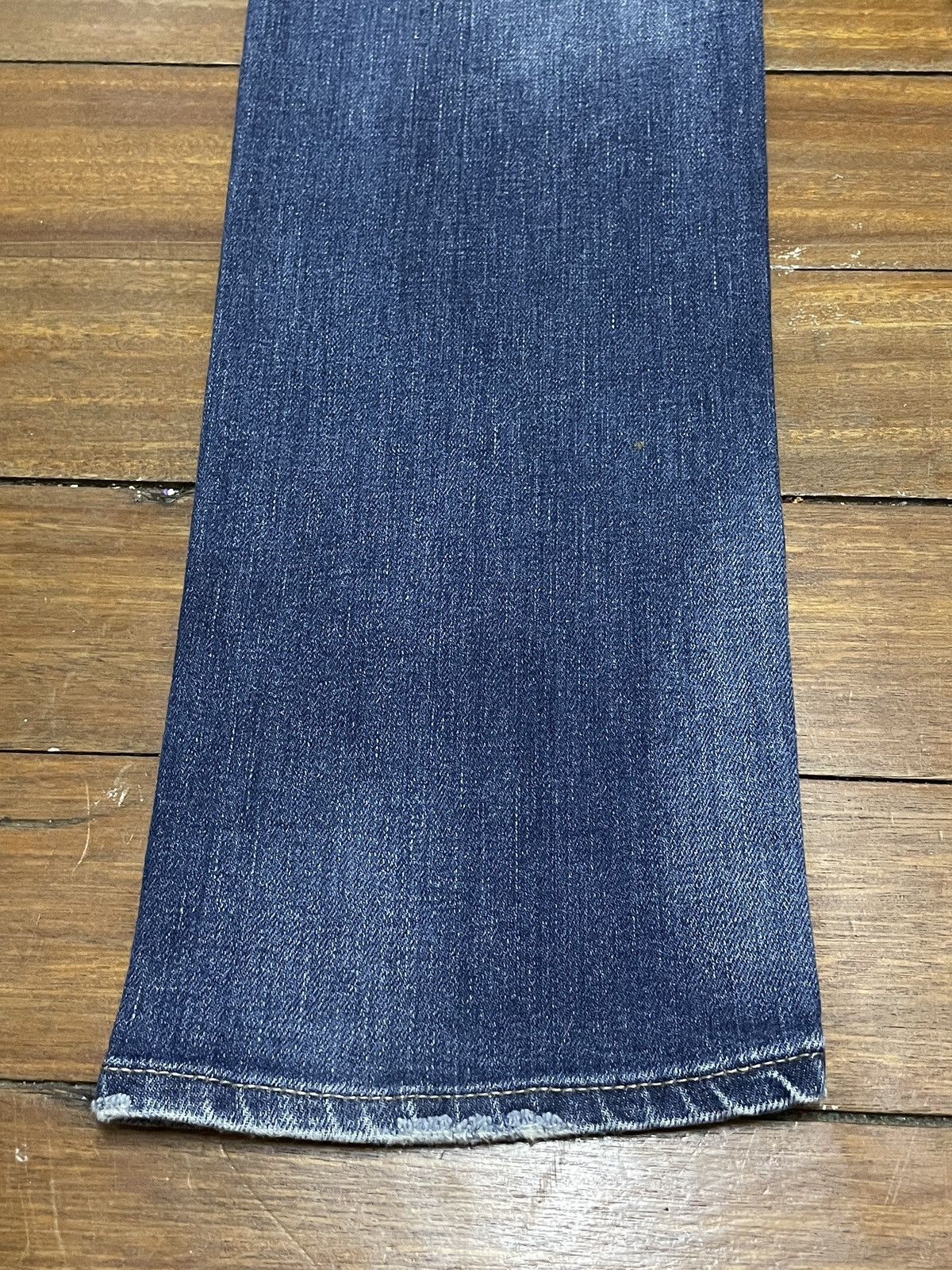 14th Addiction × Japanese Brand × Le Grande Bleu (L.G.B.) Rare Design Vintage Japanese Brand RPT Patchwork Jeans 1990s Size US 34 / EU 50 - 8 Thumbnail