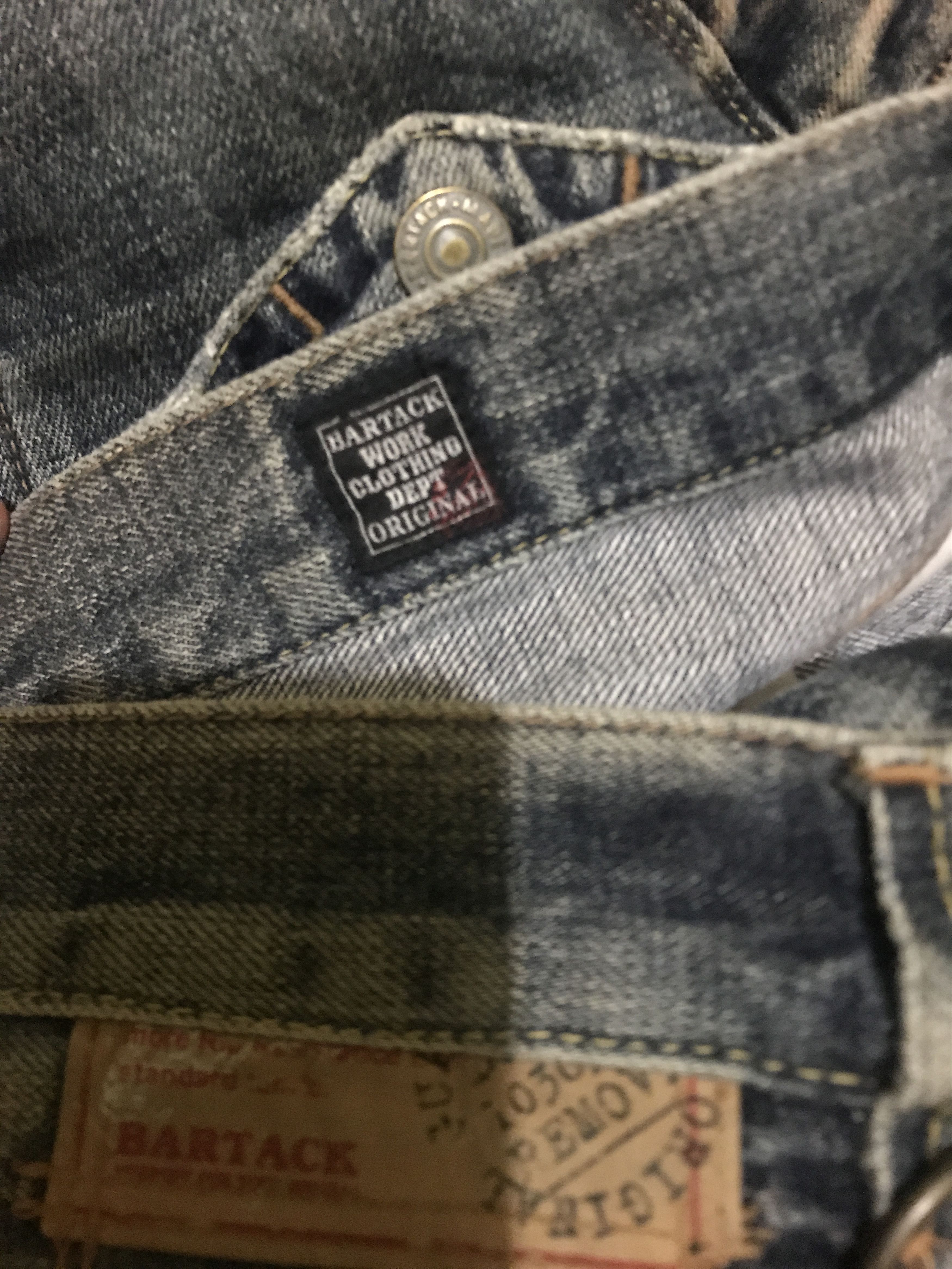 If Six Was Nine × Japanese Brand Quadro Bartack double knee Patchwork Distressed Denim Pants Size US 32 / EU 48 - 5 Thumbnail