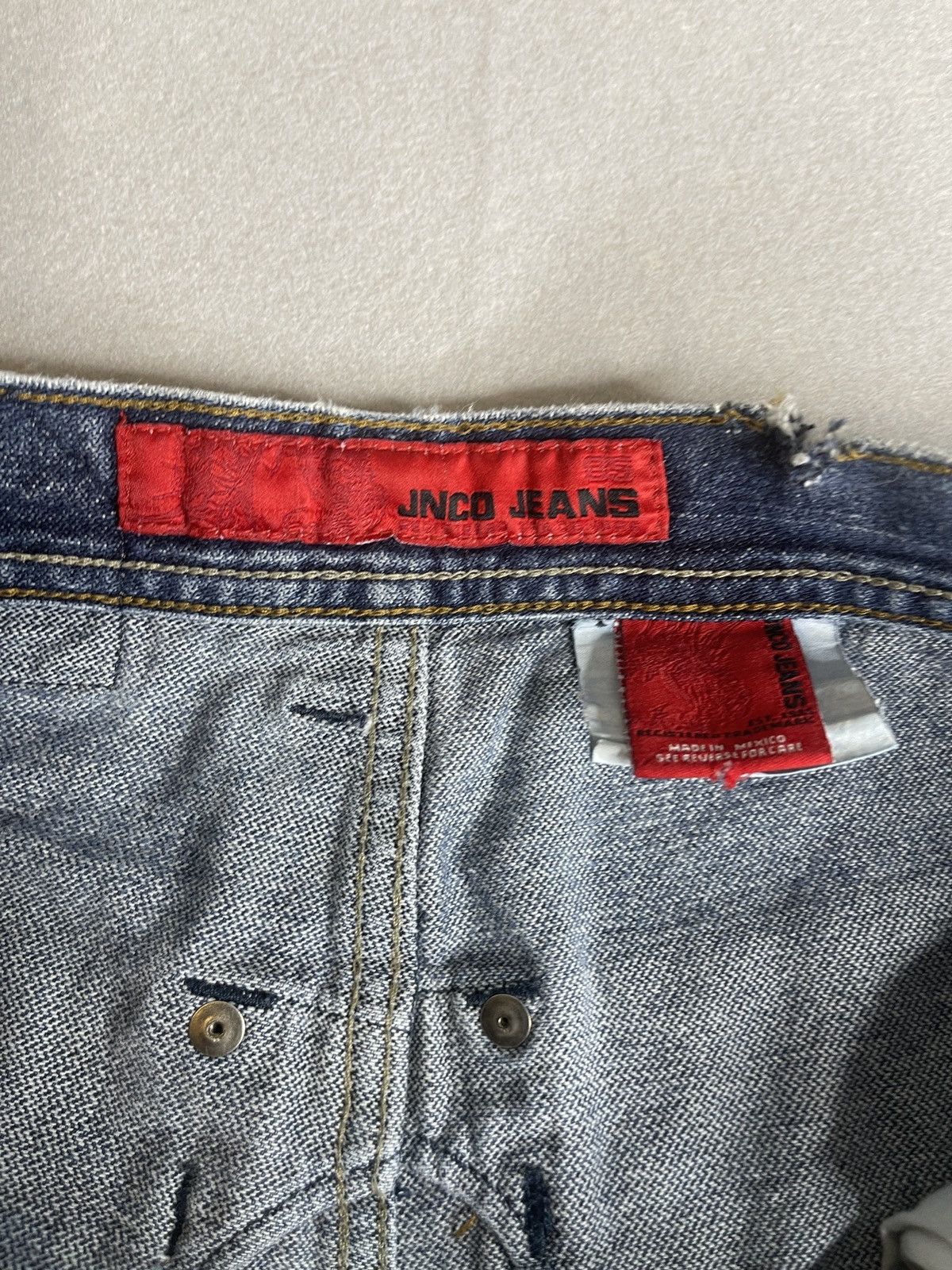 JNCO Vintage JNCO Jeans Size 14 Actual 28x28 Crown Straight Leg Size US 28 / EU 44 - 6 Thumbnail