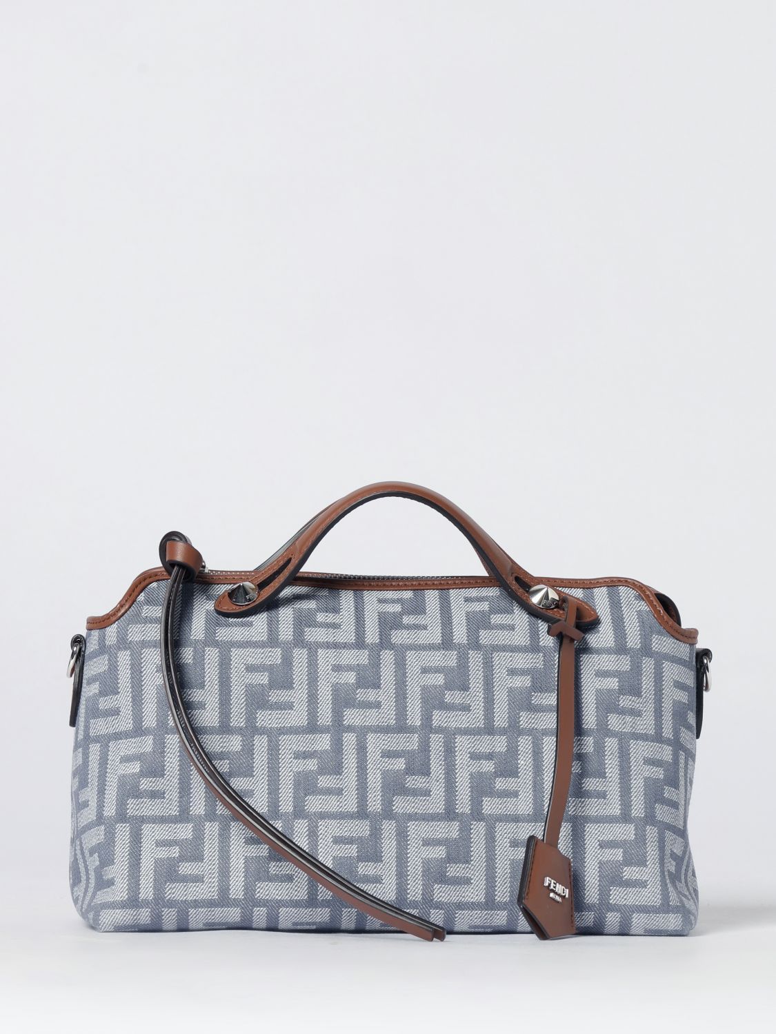 Fendi Fendi Tote Bag Woman Gnawed Blue Size ONE SIZE - 1 Thumbnail