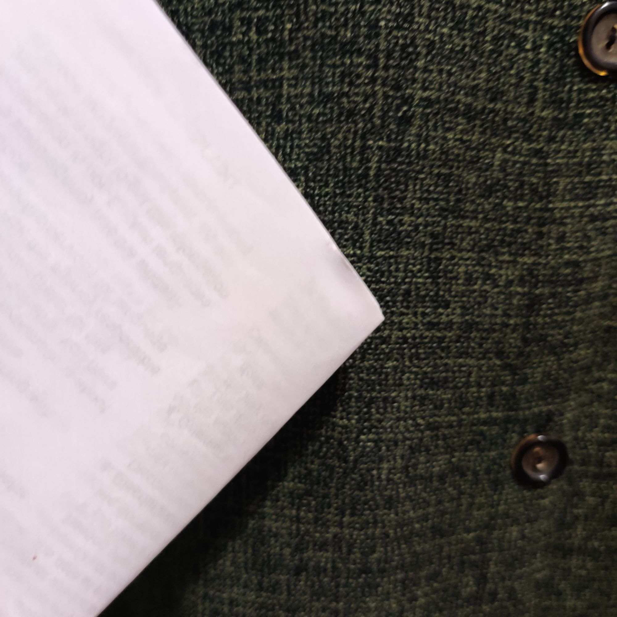 Vintage Sag Harbor L Womens Blazer Green Vintage Textured Suit Jacke Size L / US 10 / IT 46 - 9 Thumbnail