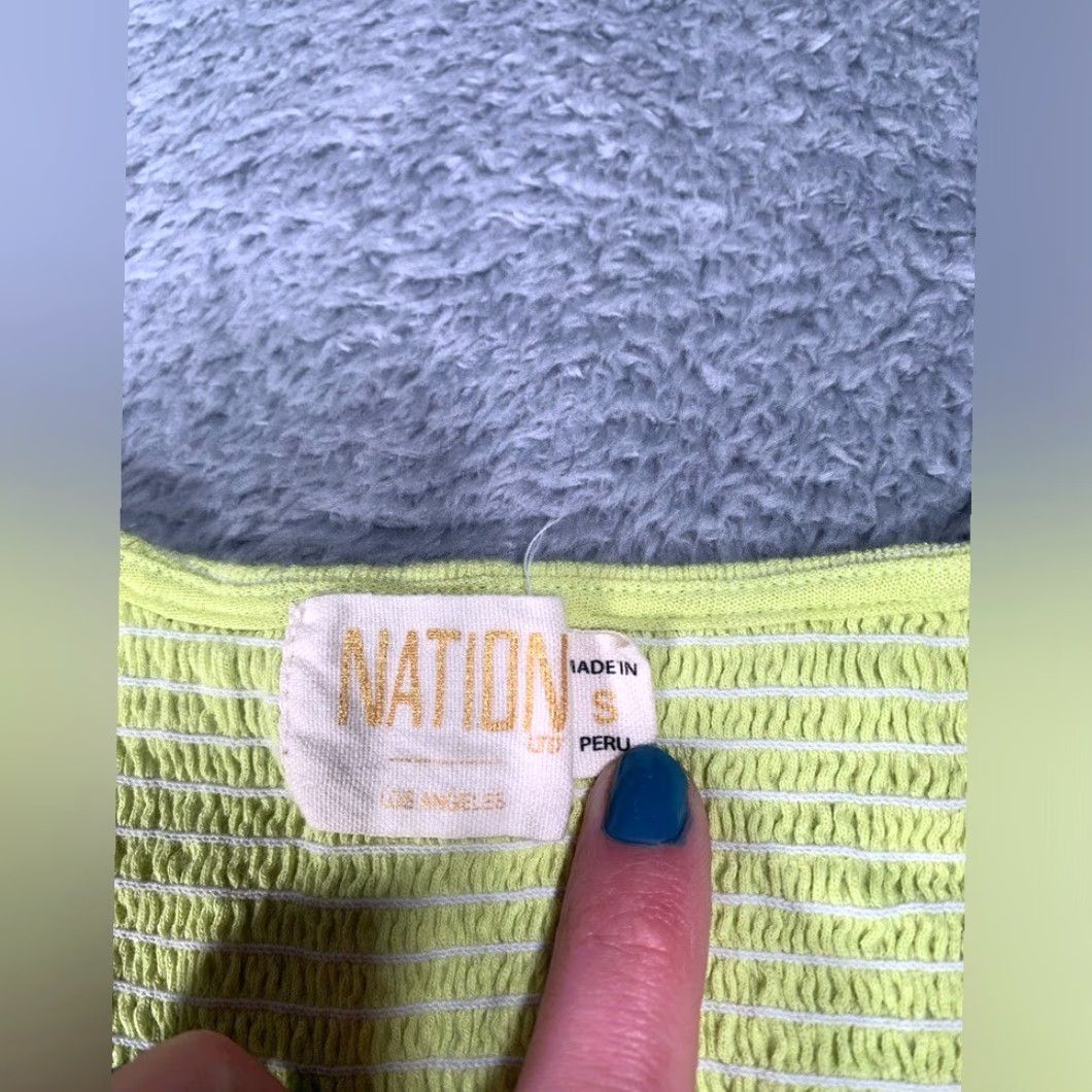Nation LTD Nation LTD Tank Top Women S Small Lime Green/yellow Green Tank S Womens (Green) Size S / US 4 / IT 40 - 2 Thumbnail