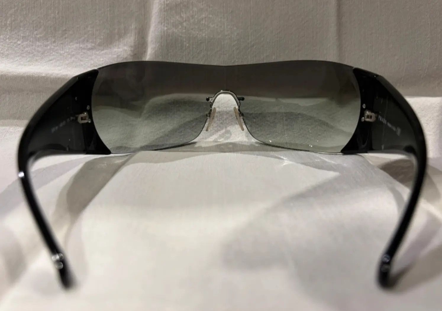 Prada PRADA Sunglasses Wrap Shield Mask Symbole Sport Red Tab Size ONE SIZE - 4 Thumbnail