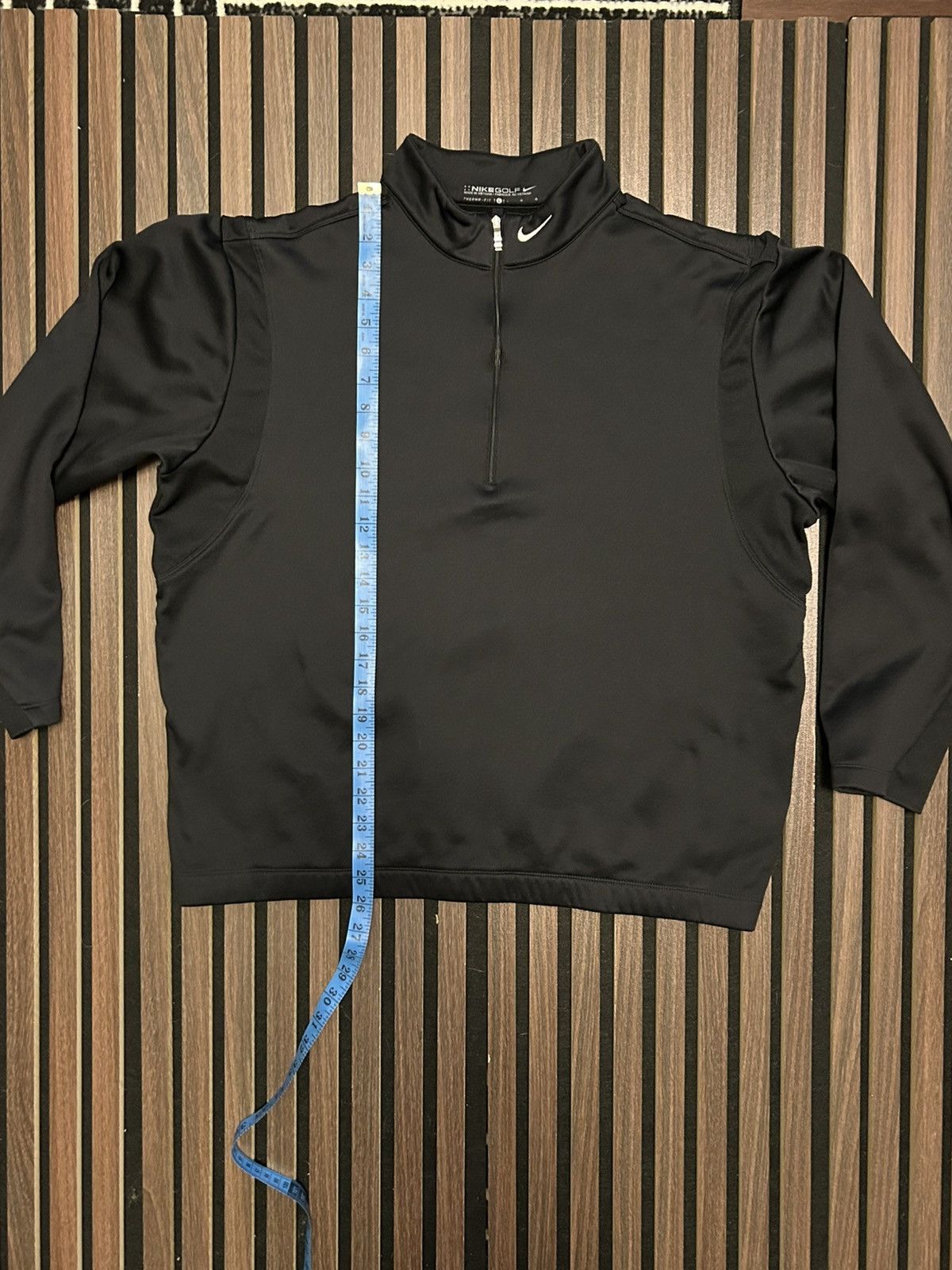 Nike Vintage Nike Collar Logo Golf Quarterzip Size US L / EU 52-54 / 3 - 1 Thumbnail