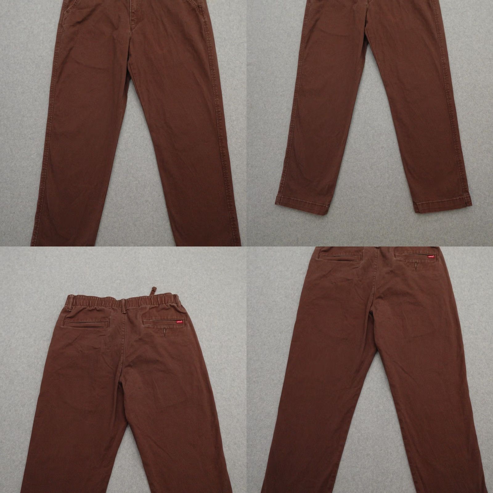 Levi's Levi’s XX Chino EZ Mens Small (31X28) Brown Pants Relaxed Inseam 28 Straight Jeans Size US 31 - 9 Thumbnail