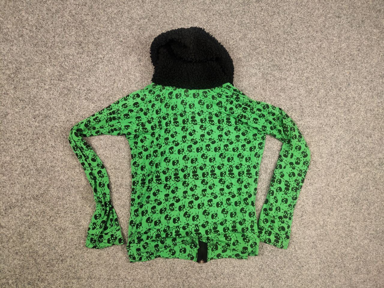 Le Grande Bleu (L.G.B.) Vintage Punk Org If Six Was Nine Style Skeleton Zip Hoodie Size M / US 6-8 / IT 42-44 - 11 Thumbnail