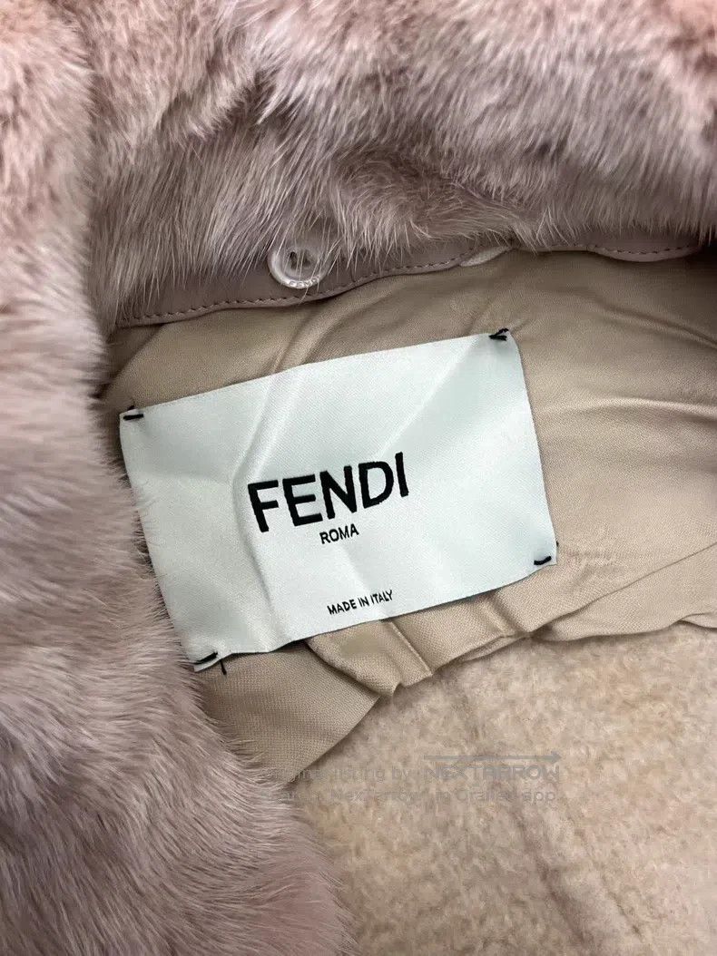 Fendi Fendi Camel hair coat Size XXS / US 00 / IT 34 - 3 Thumbnail