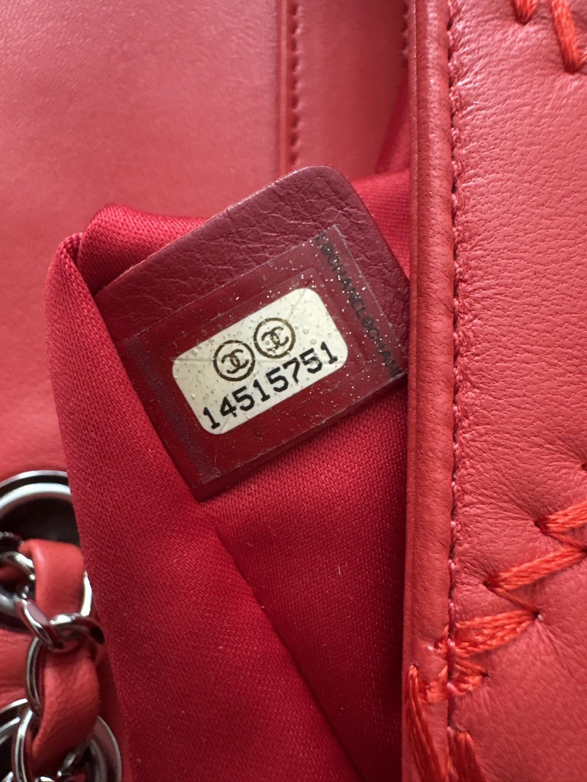 Chanel Chanel Red Wild Stitch Single Flap Bag Size ONE SIZE - 12 Thumbnail