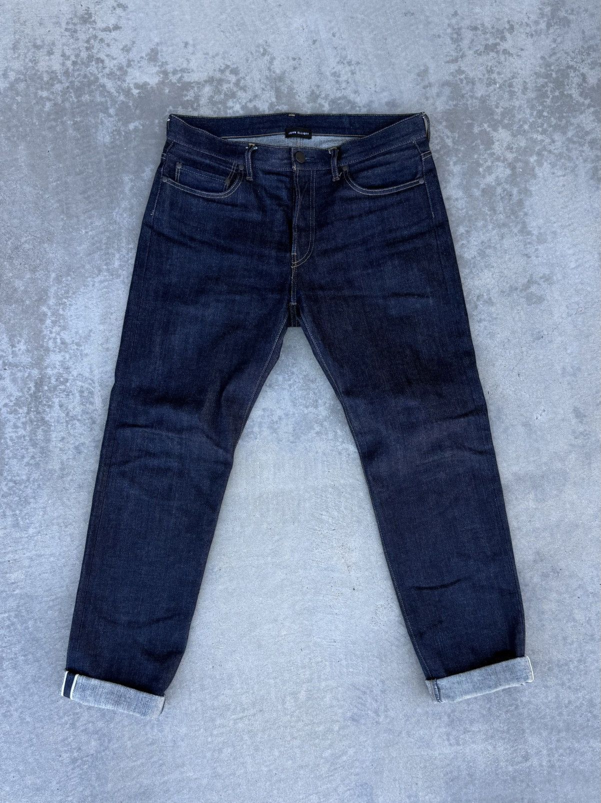 John Elliott John Elliot “The Daze” Jeans in Indigo Size US 34 / EU 50 - 1 Thumbnail