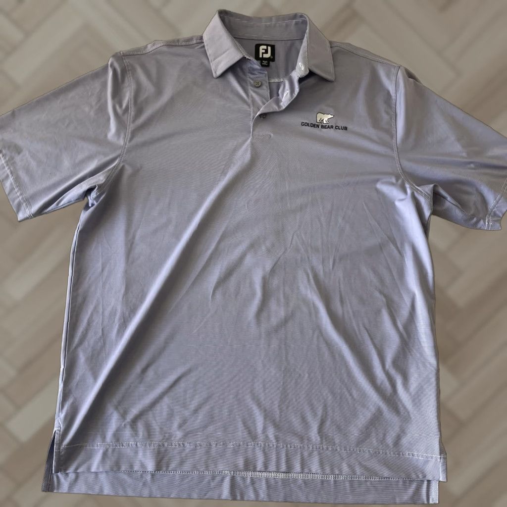 Footjoy FootJoy Striped Purple Polo Shirt Short Sleeve Button-Up Men L Purple Striped Embroidered Golf Polo Shirt Mens L FootJoy Size US L / EU 52-54 / 3 - 1 Thumbnail