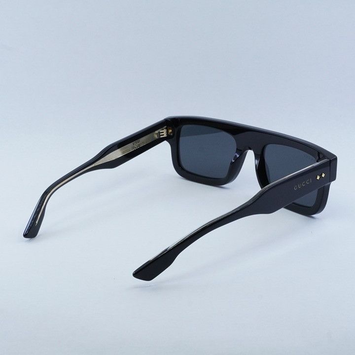 Gucci Gucci GG1085S 001 Sunglasses Black Square Frame, Grey Lenses Size ONE SIZE - 11 Thumbnail