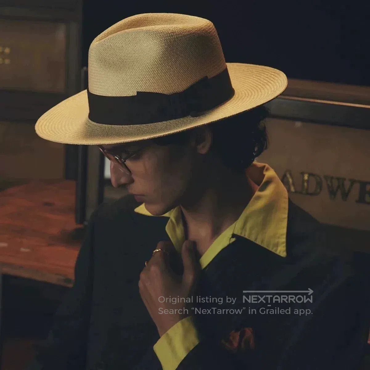 THE H.W.DOG&CO. H.W.DOG Classic Panama Summer Hat. Size ONE SIZE - 2 Thumbnail