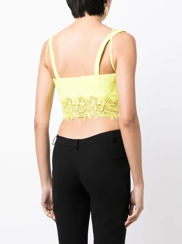 Versace o1y0226 Blouse in Yellow Size S / US 4 / IT 40 - 4 Thumbnail