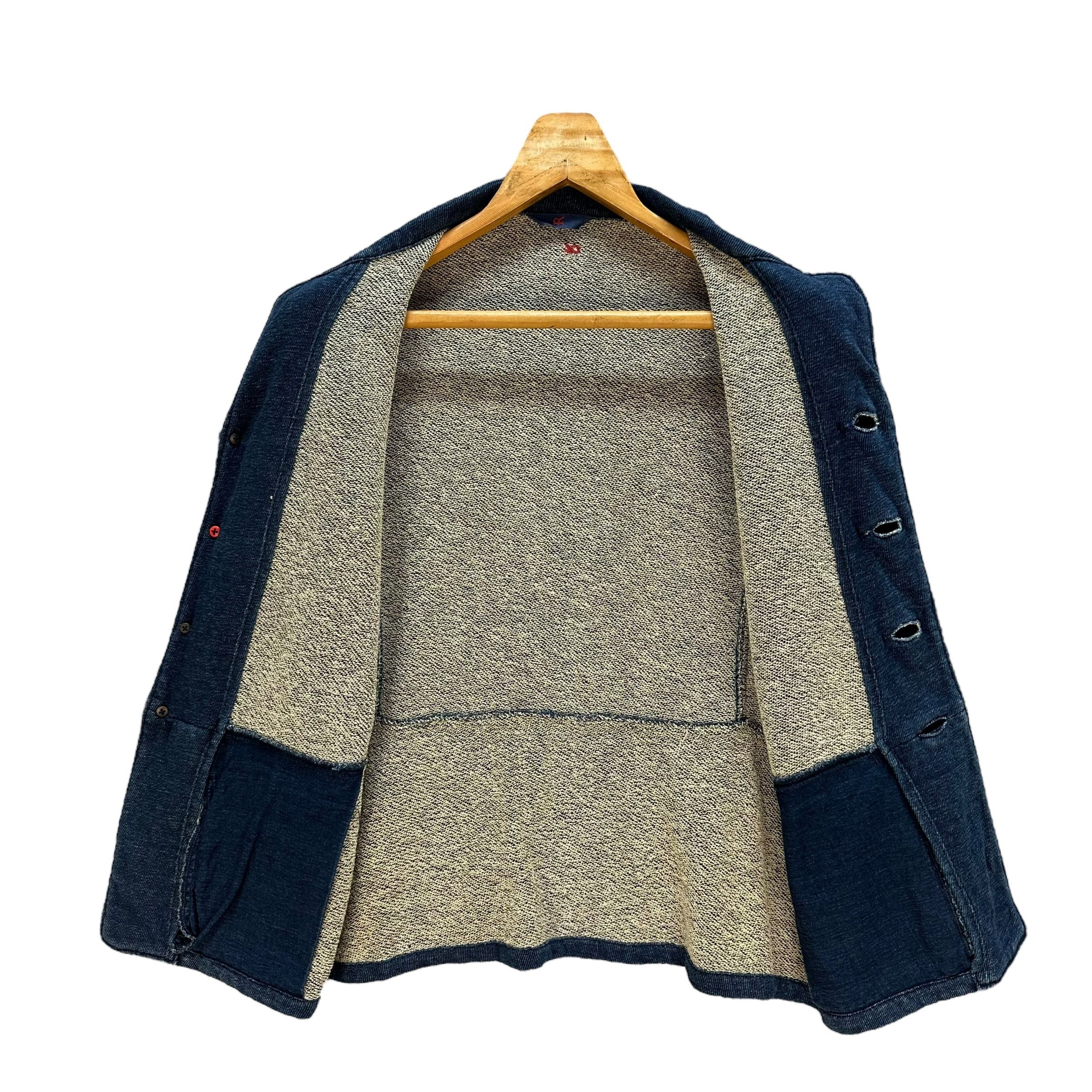 45rpm 45rpm Made In Japan Indigo Casual Jacket #A52-1206 Size S / US 4 / IT 40 - 6 Thumbnail