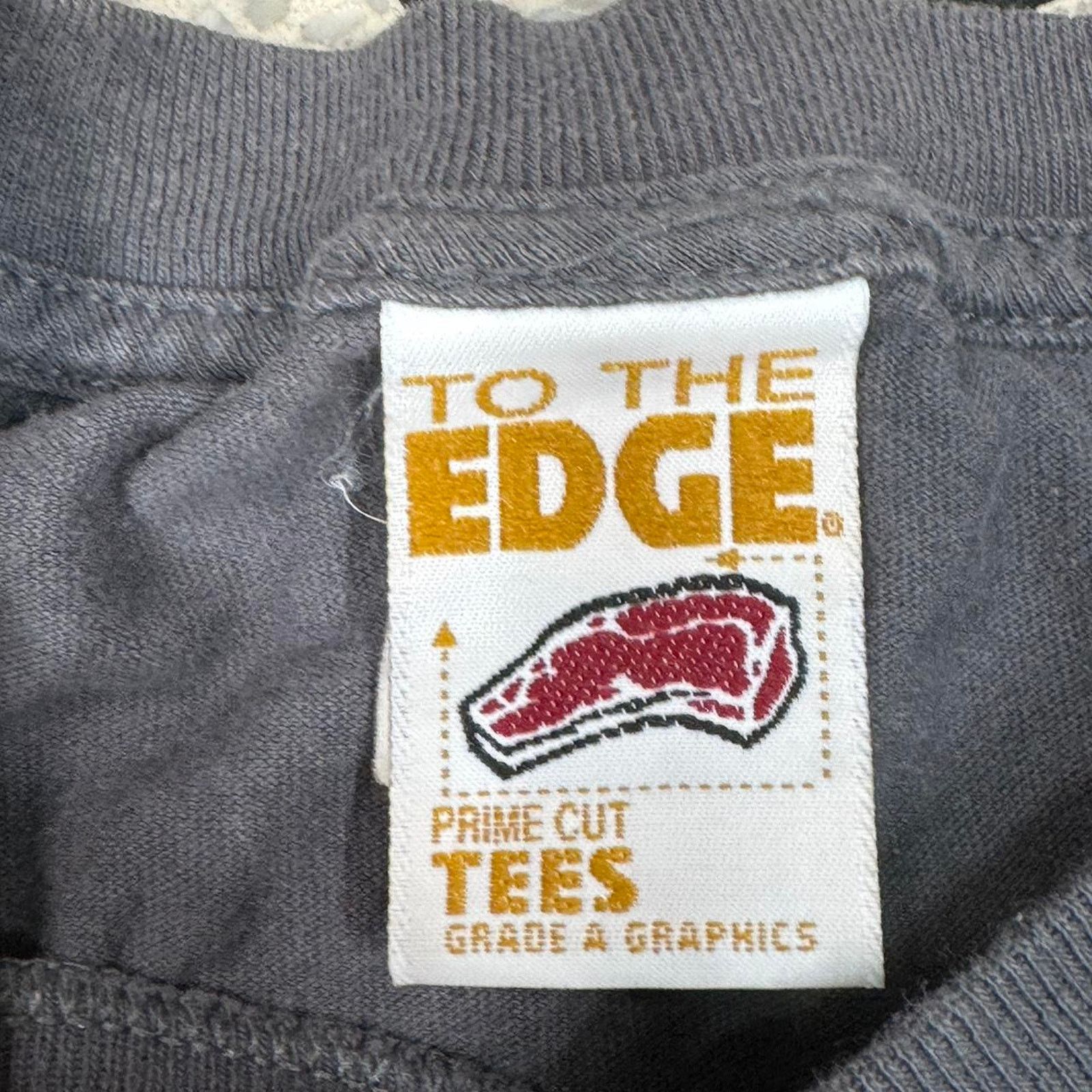 Vintage VINTAGE Y2K TO THE EDGE PRIME “LIFE AS USUAL” SKATER L/S TEE Size US L / EU 52-54 / 3 - 3 Thumbnail
