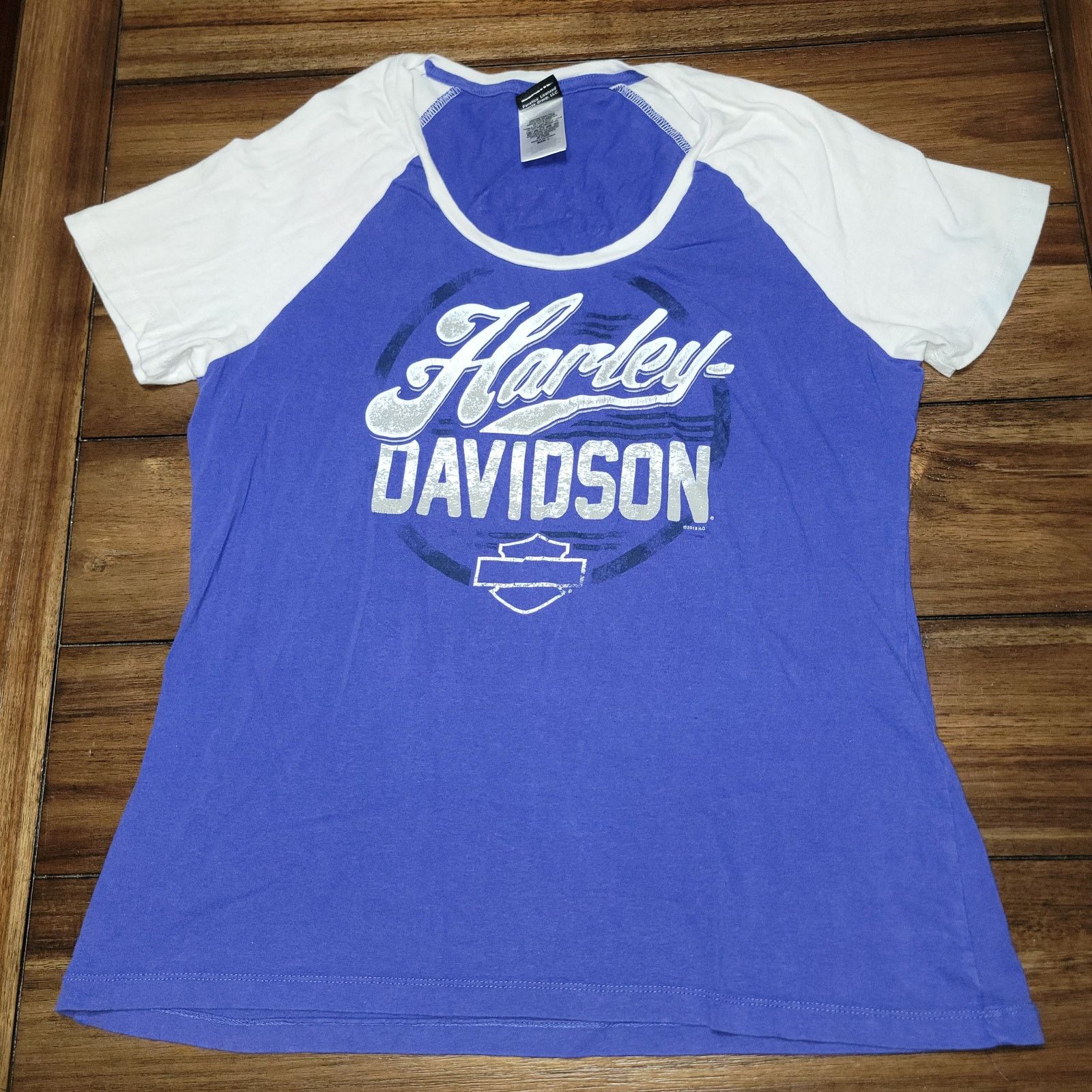 Harley Davidson Harley-Davidson Tee "Bayside HD Portsmouth, VA" -Size Large Size L / US 10 / IT 46 - 1 Thumbnail