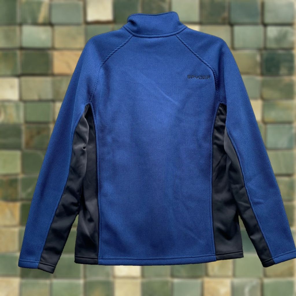 Spyder Spyder Mens Large Blue 1/4 Zip Core Sweater Gorpcore Tech Sportswear Performance Shirt Size US L / EU 52-54 / 3 - 1 Thumbnail