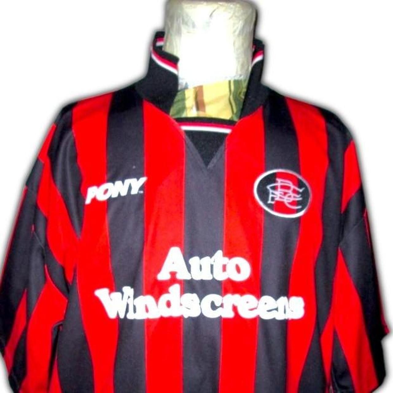 PONY Birmingham City England fC 1996 1997 Away shirt jersey Size US XL / EU 56 / 4 - 2 Thumbnail
