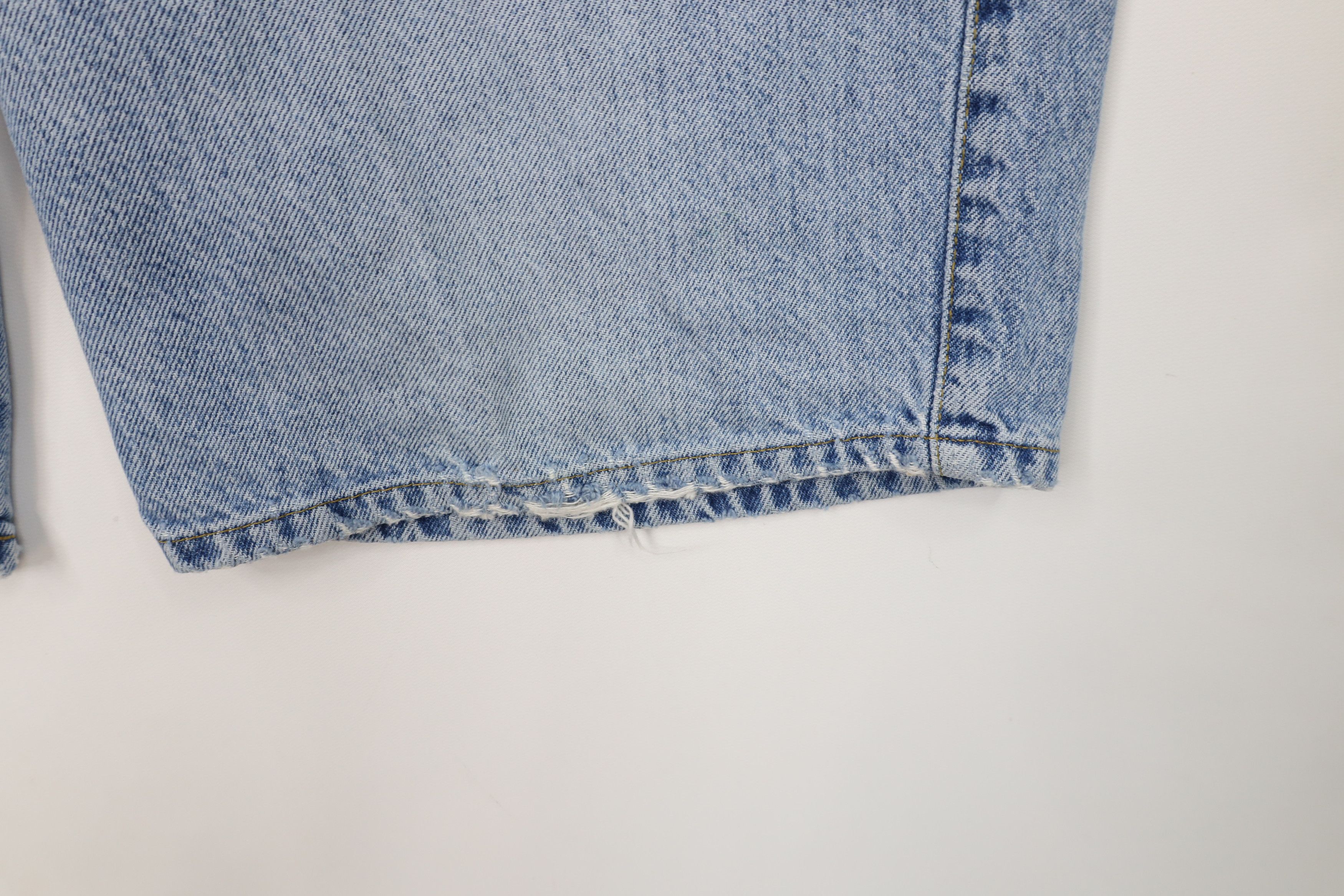 Vintage Vintage 90s Streetwear Fit Denim Jean Shorts Jorts Blue Size US 38 / EU 54 - 5 Thumbnail