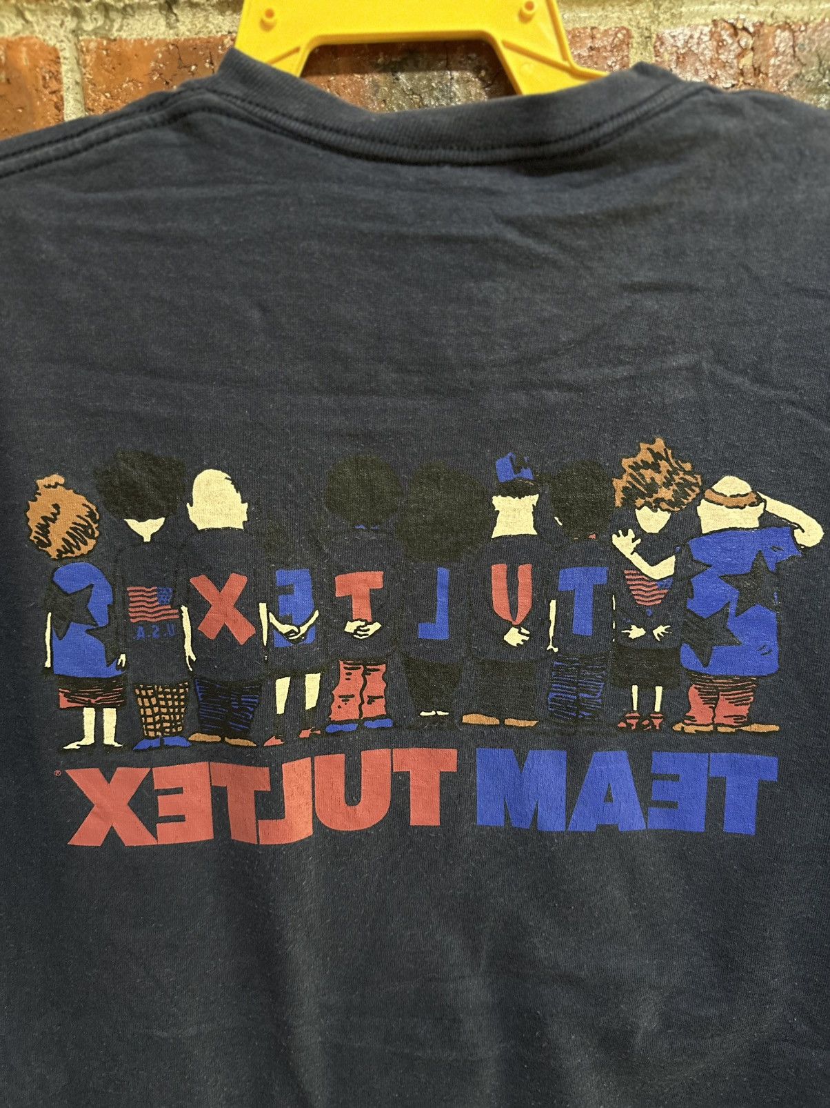 Tultex × Vintage Vintage Team Tultex Usa Faded Tee Size US L / EU 52-54 / 3 - 6 Thumbnail
