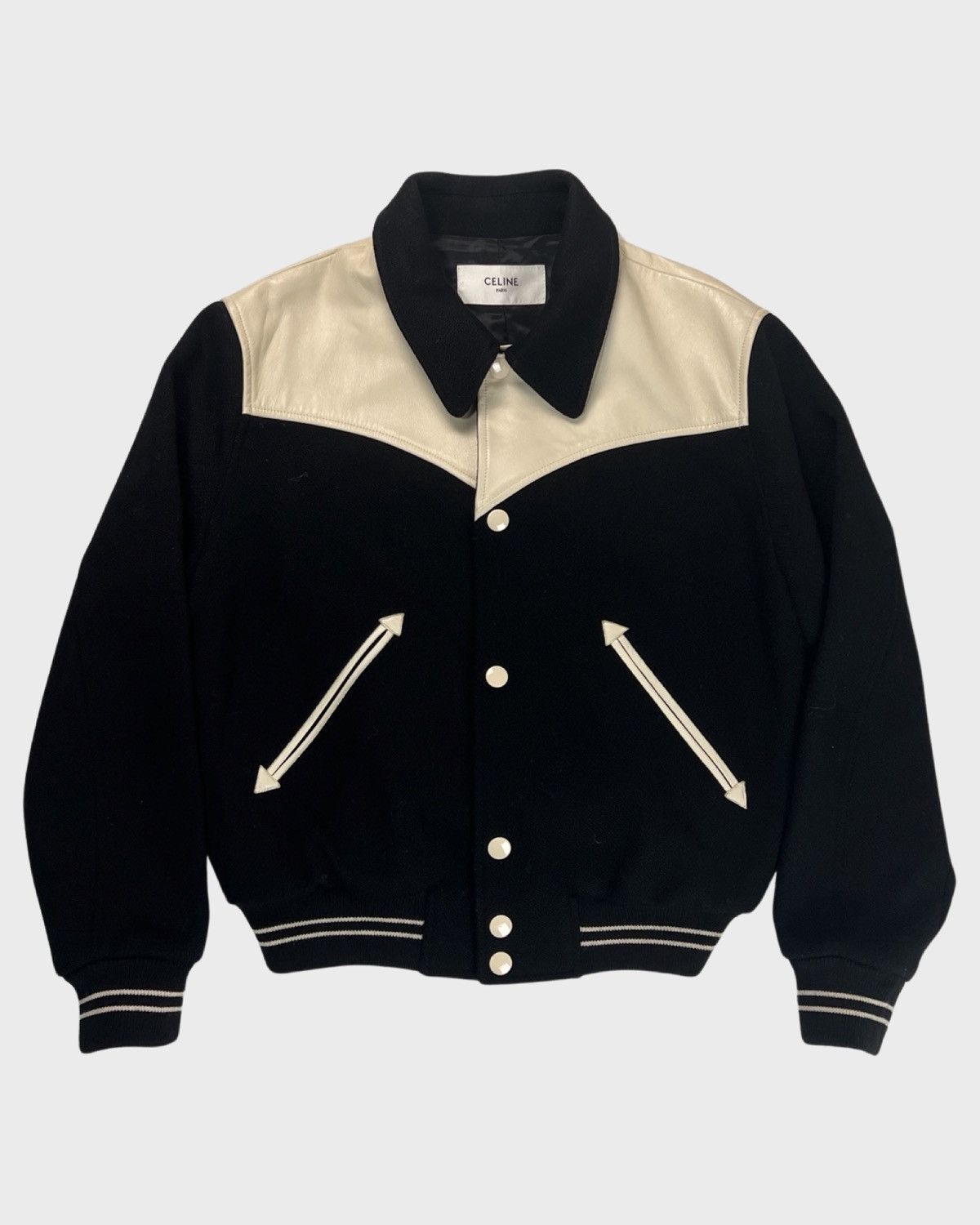 ［美品］70's Celine Wiltern テディージャケット　スカジャン 美品］70's Celine Wiltern テディージャケット スカジャン