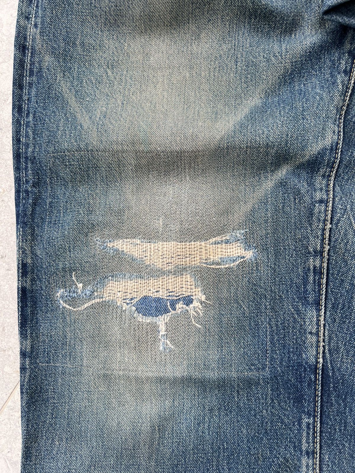 Indigo Sugar Cane Toyo Enterprise Baggy cut denim Size US 33 - 9 Thumbnail