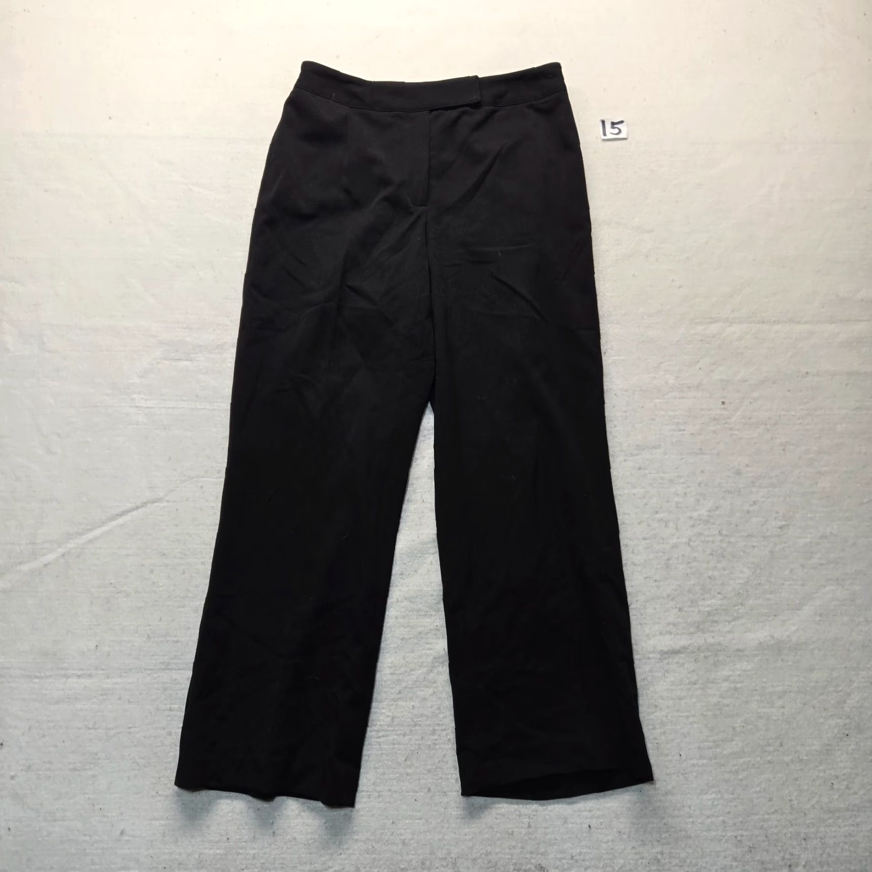 Vintage New Directions Dress Pants Women 12P Black Petite Adult Pants Womens 12P Black Style: Dress Pants Size 34" / US 12 / IT 48 - 8 Thumbnail