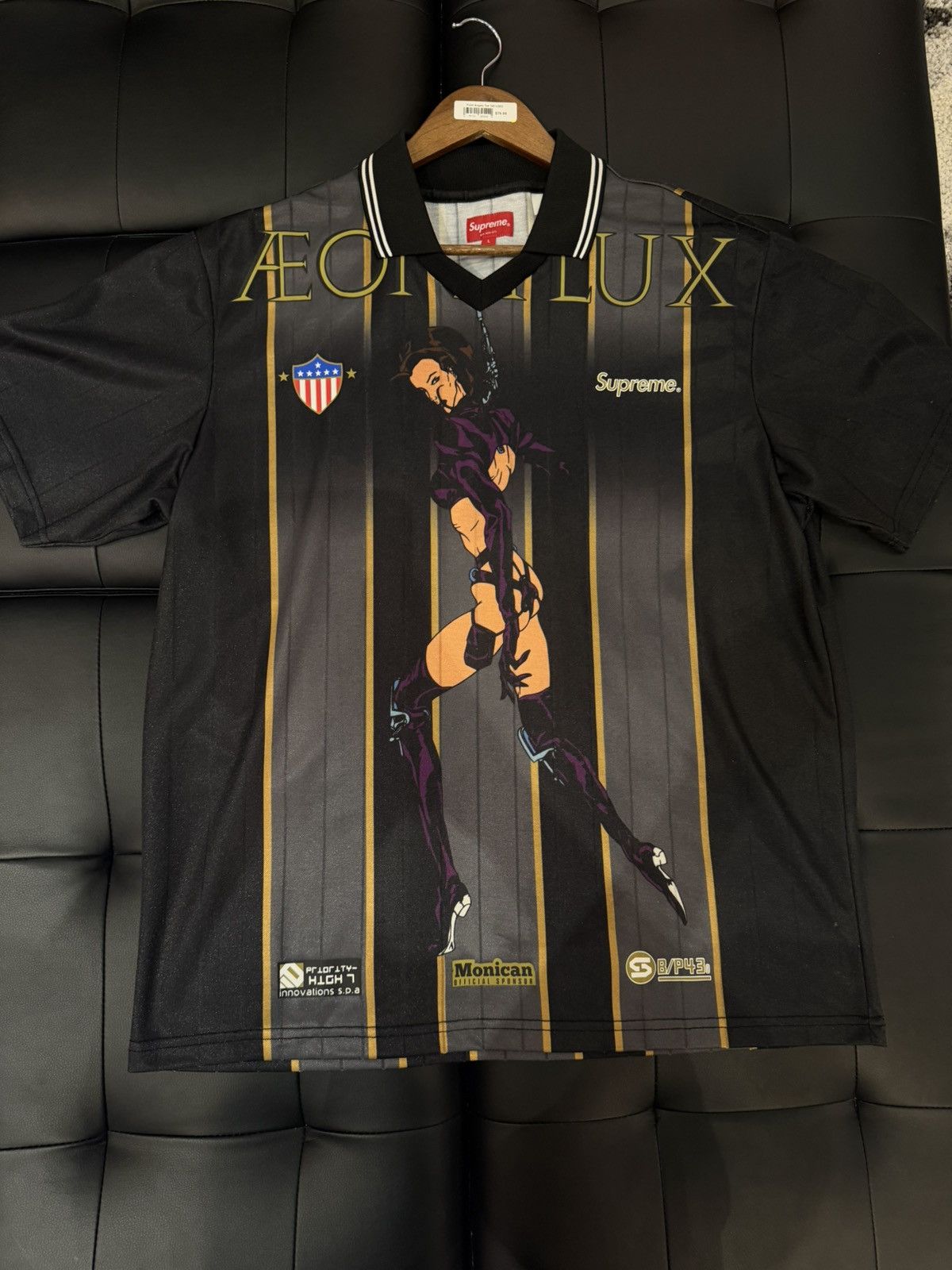 Supreme Size L - Supreme Aeon Flux Soccer Jersey Size US L / EU 52-54 / 3 - 1 Thumbnail