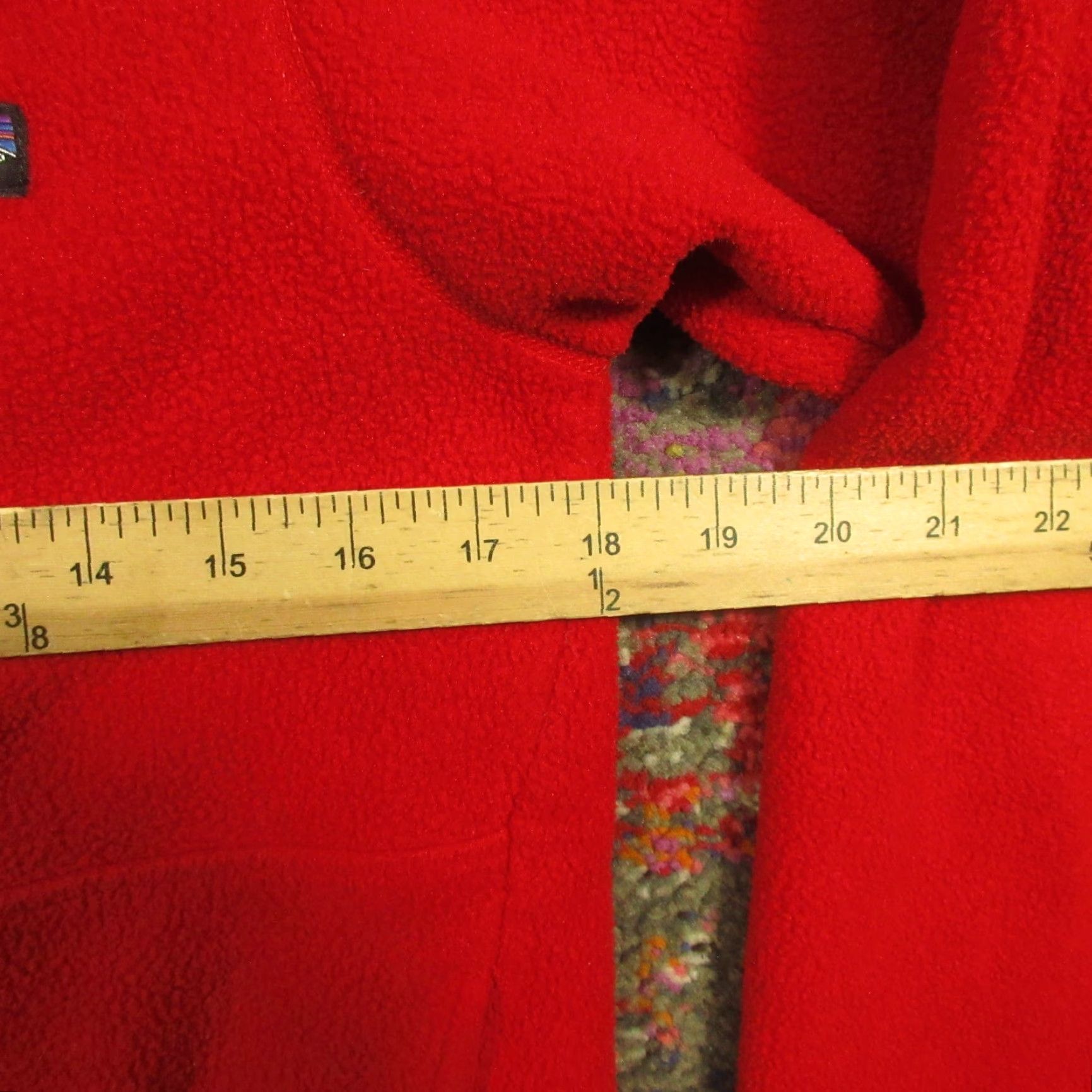 Patagonia VINTAGE Patagonia Synchilla 1/2 Zip Anorak Shirt Mens XS Red Pullover Fleece Sweater 90s Size US XS / EU 42 / 0 - 6 Thumbnail