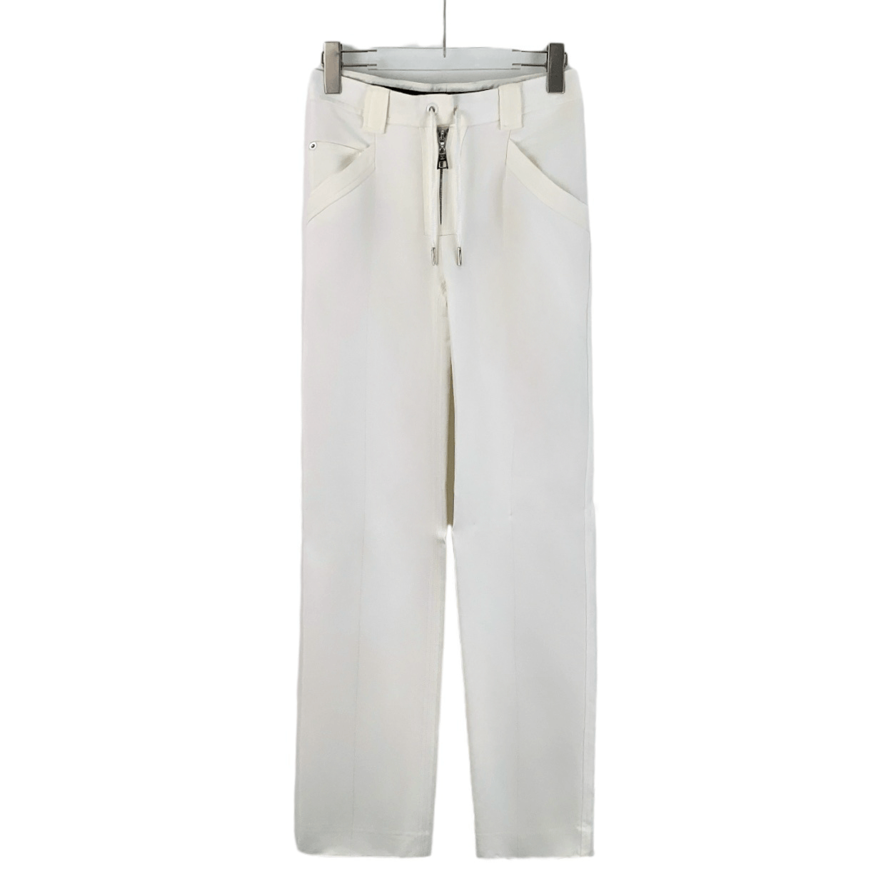 Louis Vuitton Louis Vuitton Pants White Trousers (Size 34/XXS) Size 24" / US 00 / IT 34 - 1 Thumbnail